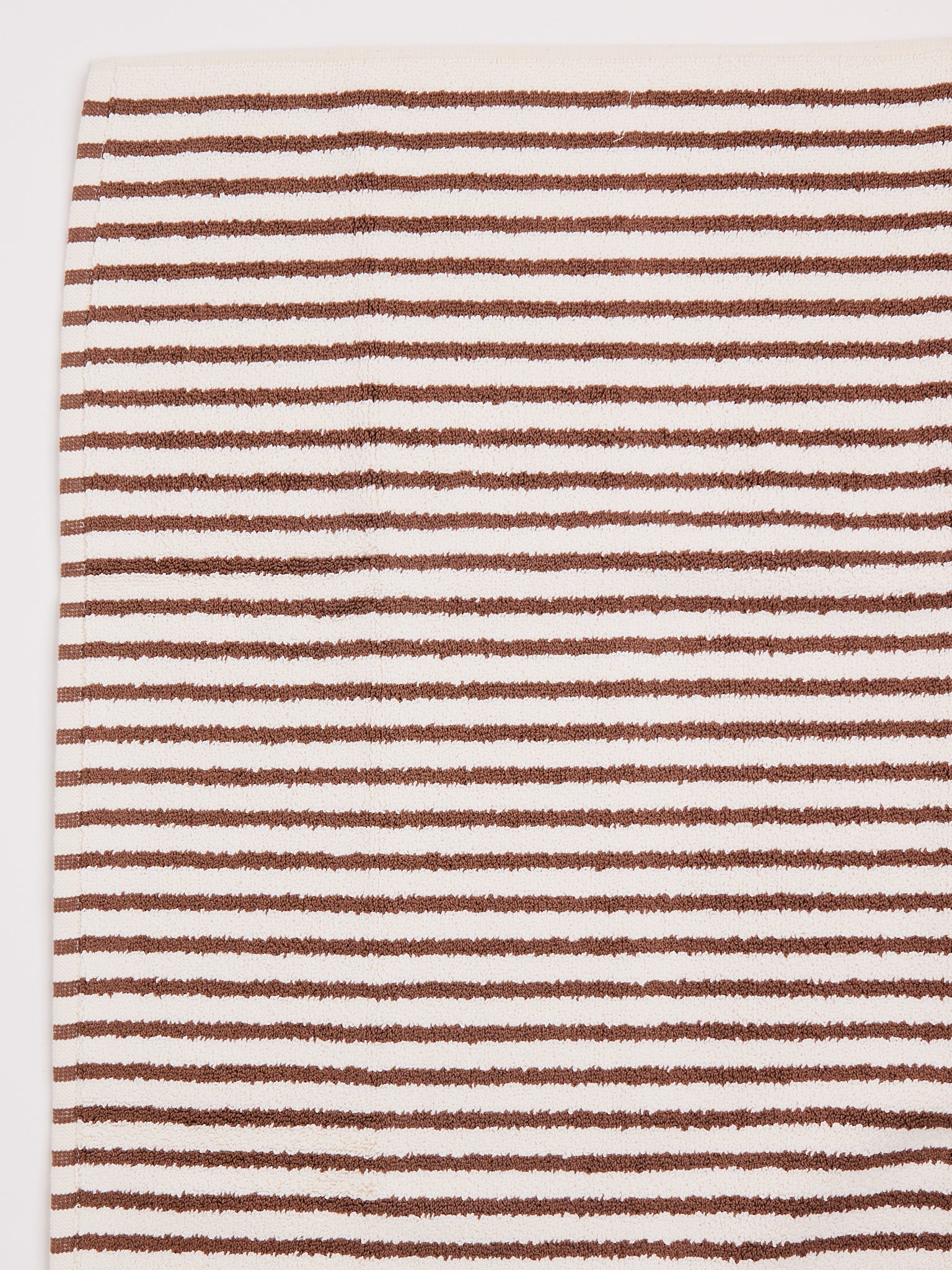 Tekla Bath Mat Kodiak Stripes, curated by Shop Sommer in San Francisco.
