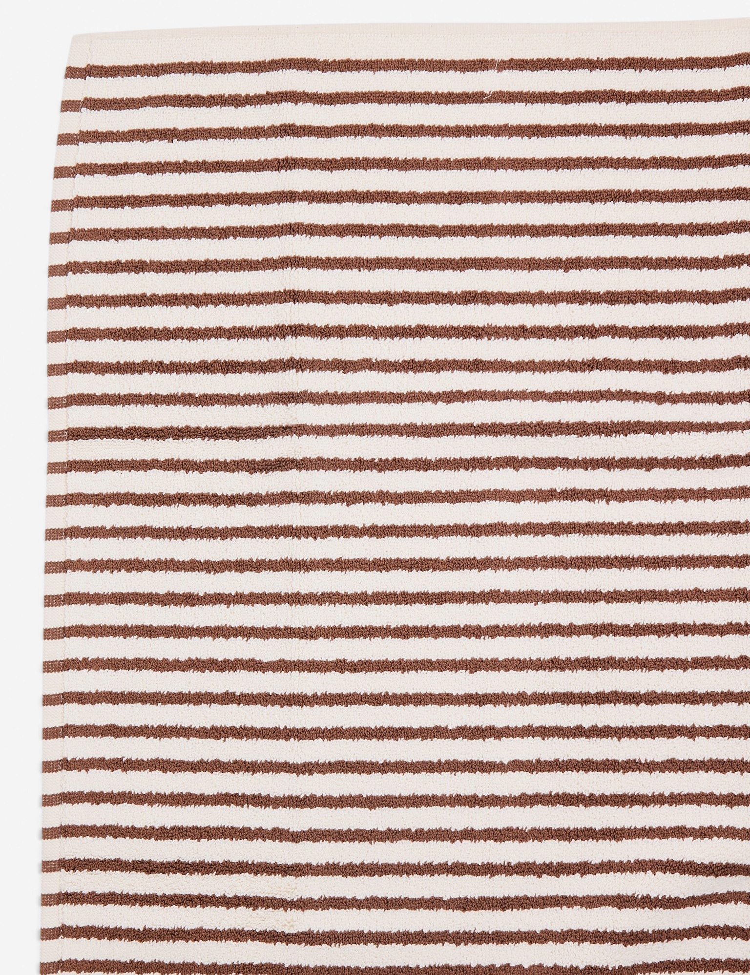 Tekla Bath Mat Kodiak Stripes, curated by Shop Sommer in San Francisco.
