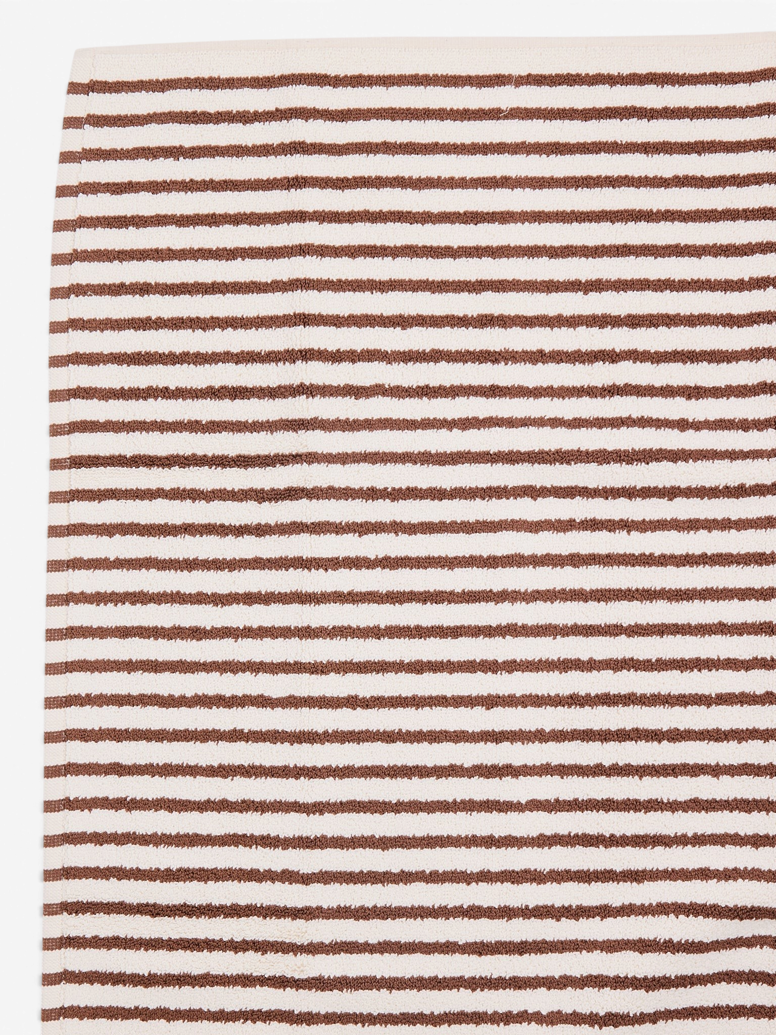 Tekla Bath Mat Kodiak Stripes, curated by Shop Sommer in San Francisco.