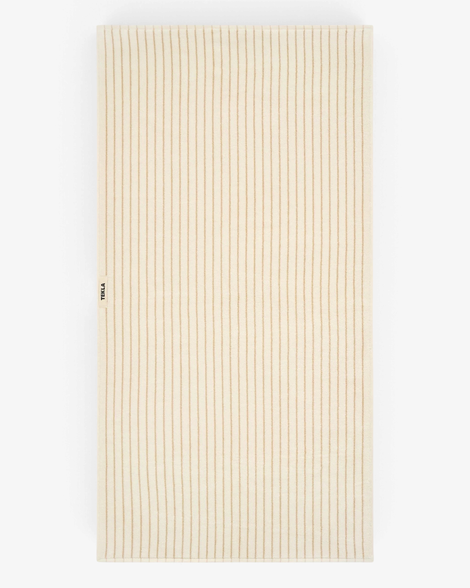Tekla Towel Sienna Stripes, curated by Shop Sommer in San Francisco.