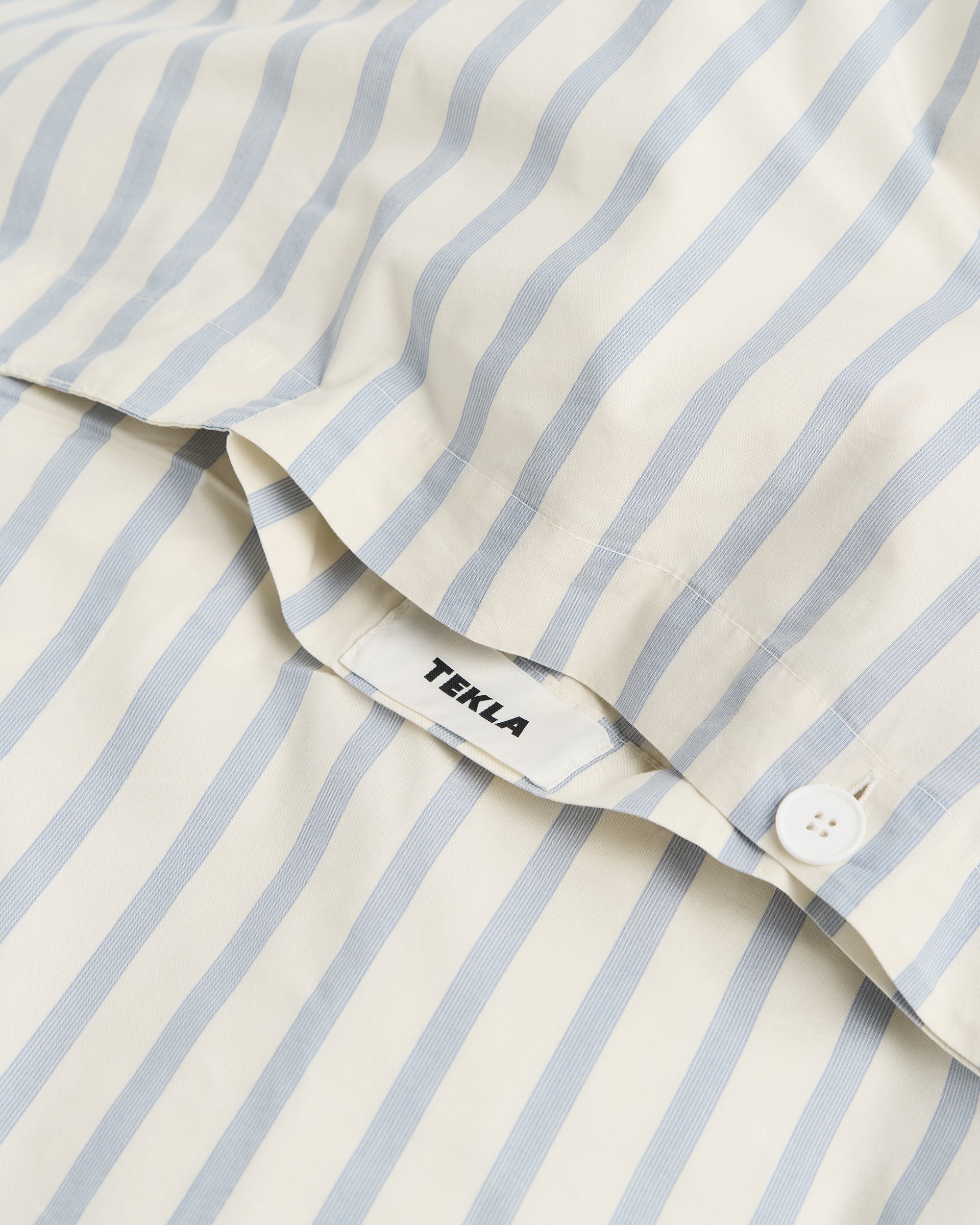 Tekla Needle Stripes Duvet Cover, curated by Shop Sommer in San Francisco.