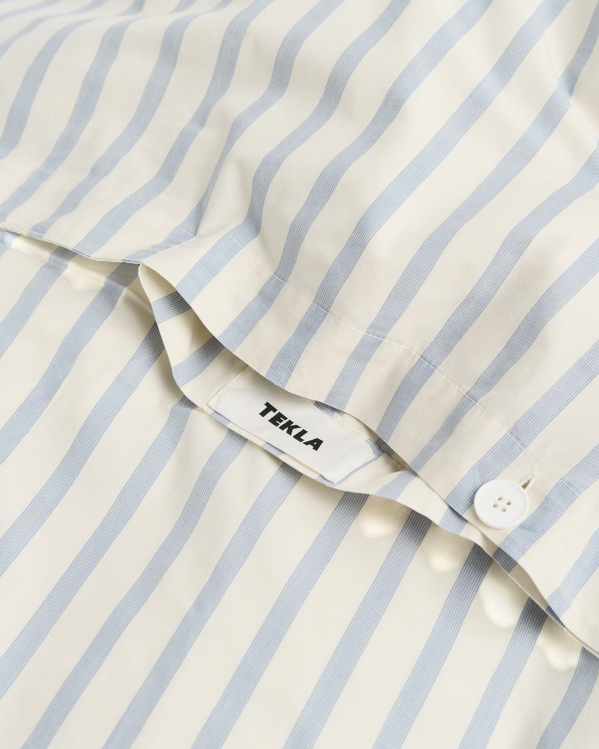 Tekla Needle Stripes Duvet Cover, curated by Shop Sommer in San Francisco.