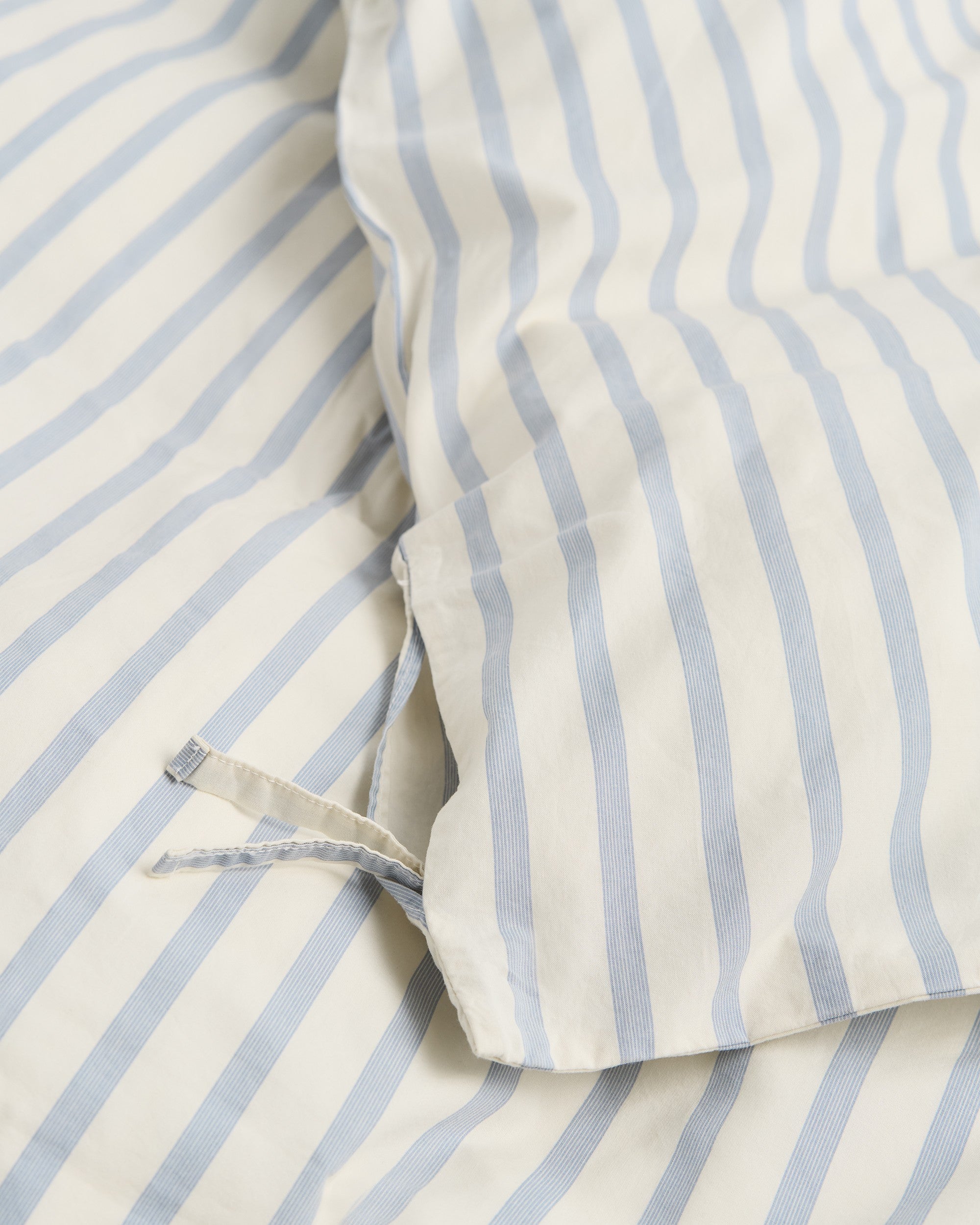 Tekla Needle Stripes Duvet Cover, curated by Shop Sommer in San Francisco.