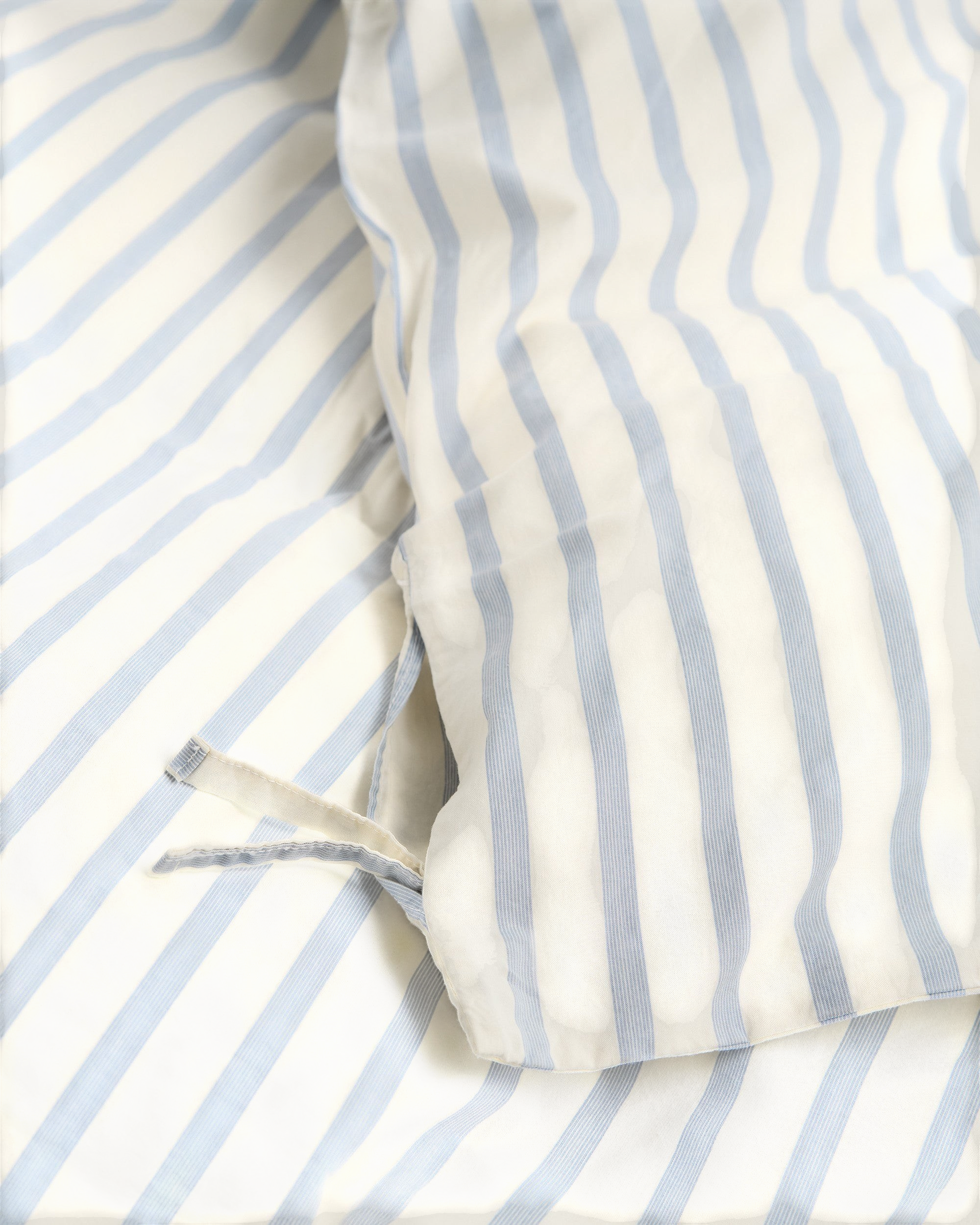 Tekla Needle Stripes Duvet Cover, curated by Shop Sommer in San Francisco.