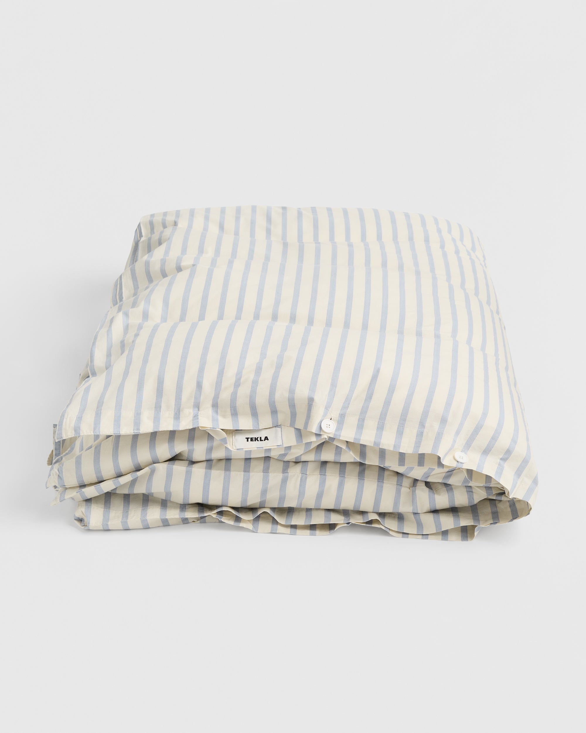 Tekla Needle Stripes Duvet Cover, curated by Shop Sommer in San Francisco.