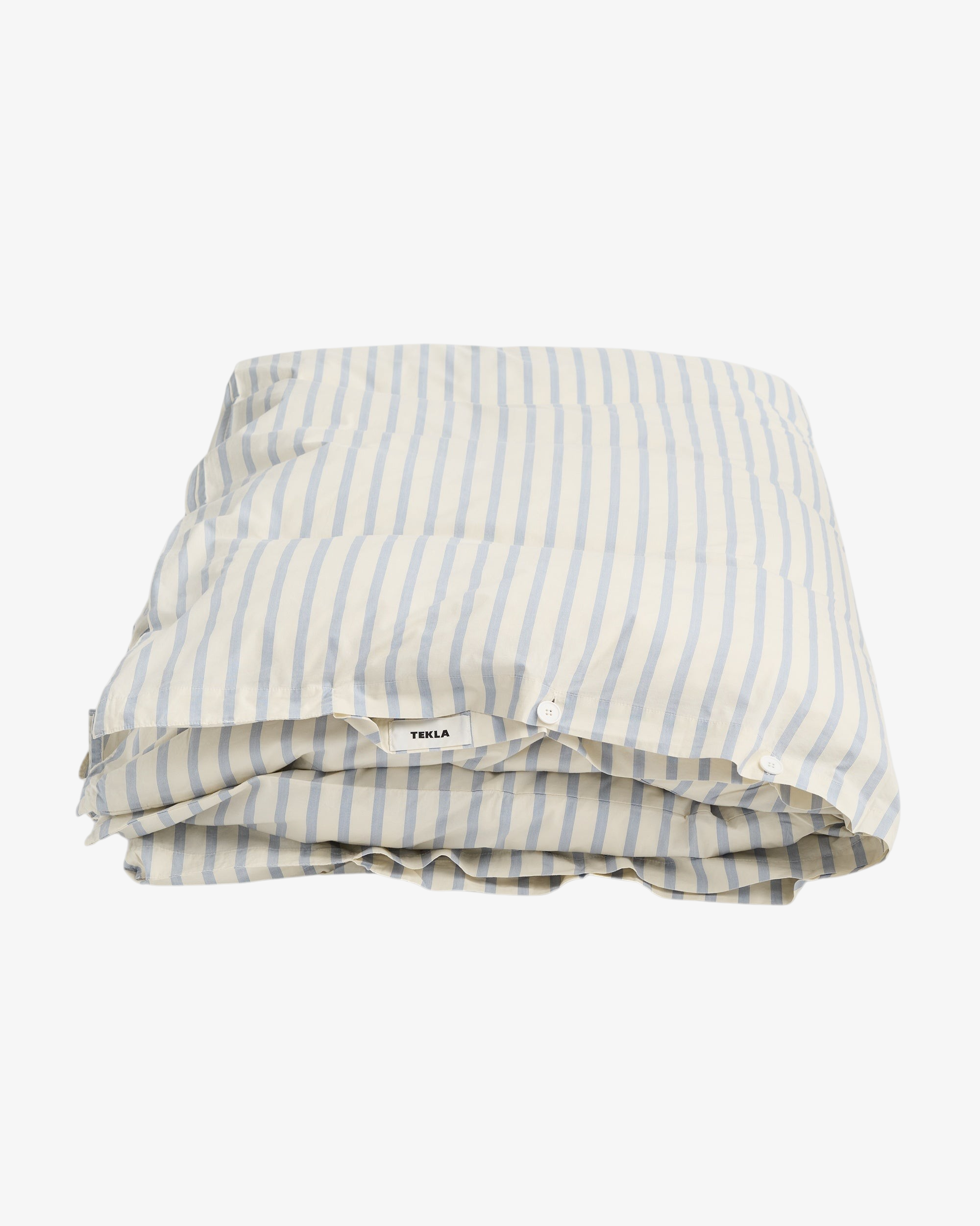 Tekla Needle Stripes Duvet Cover, curated by Shop Sommer in San Francisco.