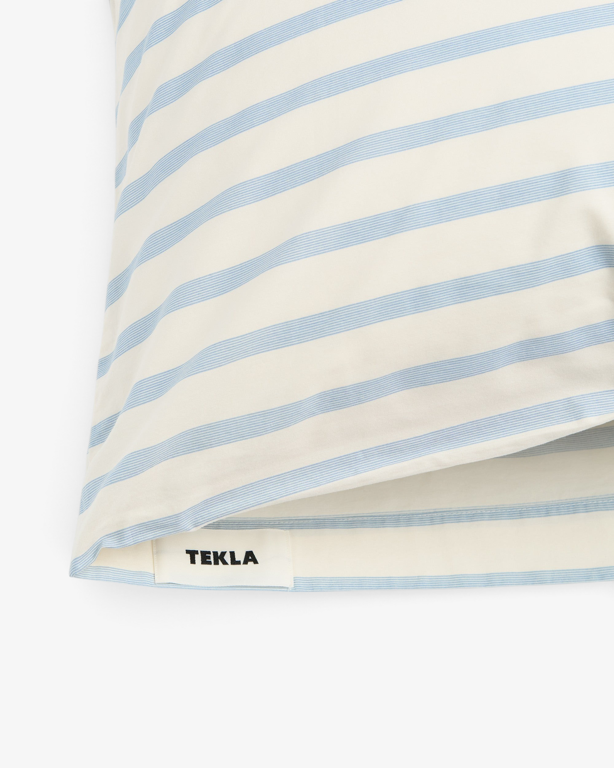 Tekla Needle Stripes Shams Queen, curated by Shop Sommer in San Francisco.