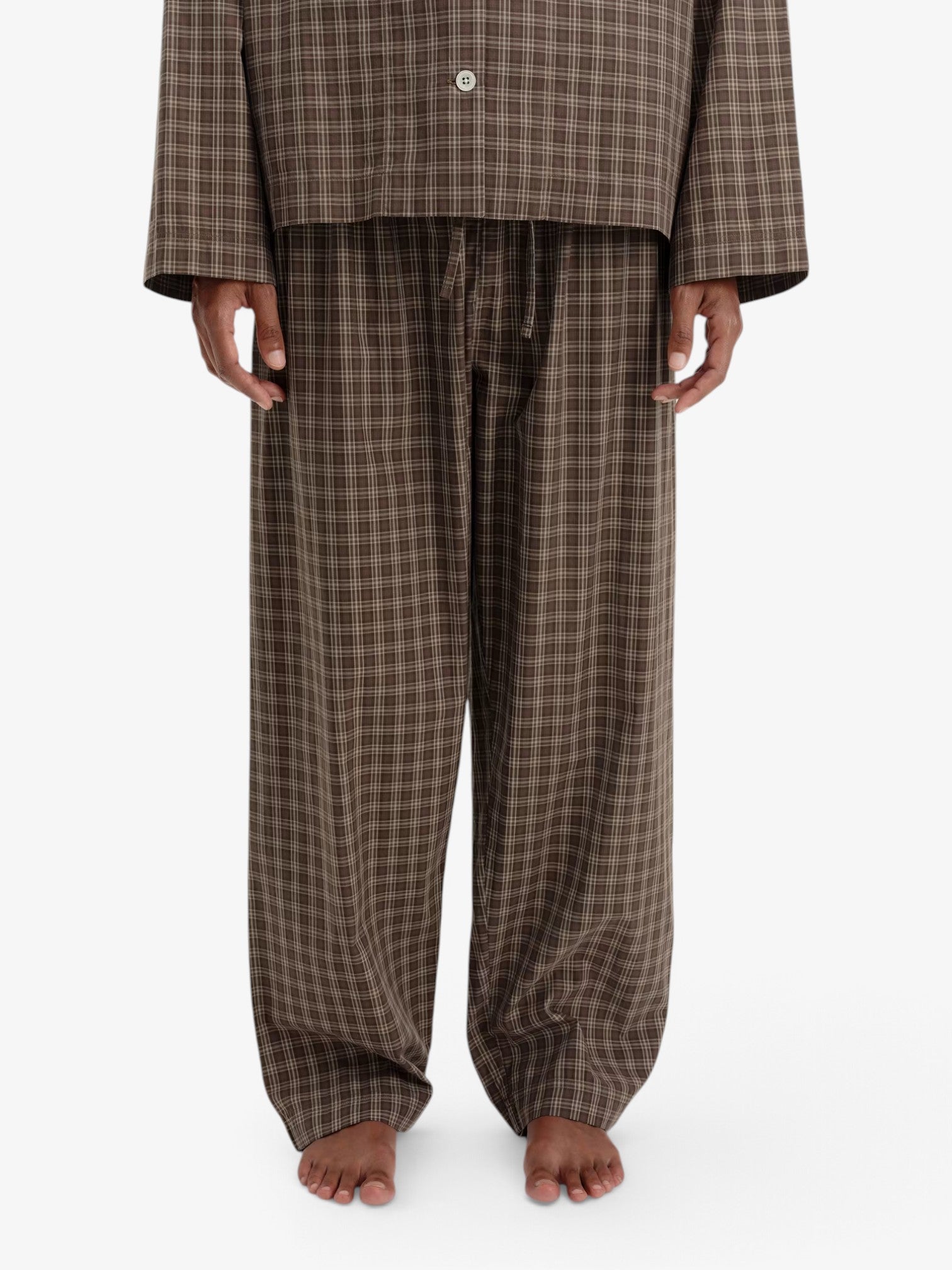 Fine Twill Pants Serra Checks