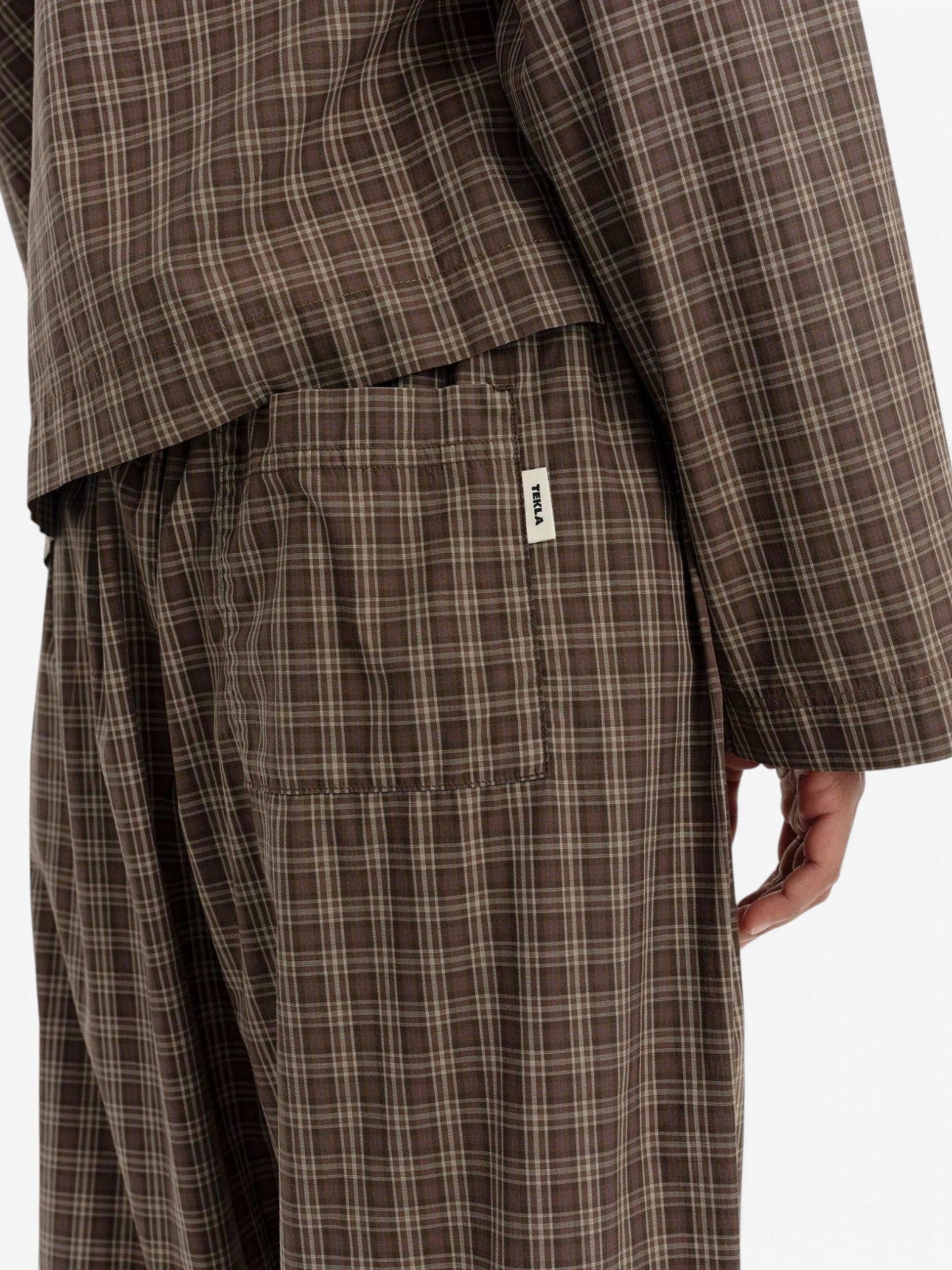 Fine Twill Pants Serra Checks