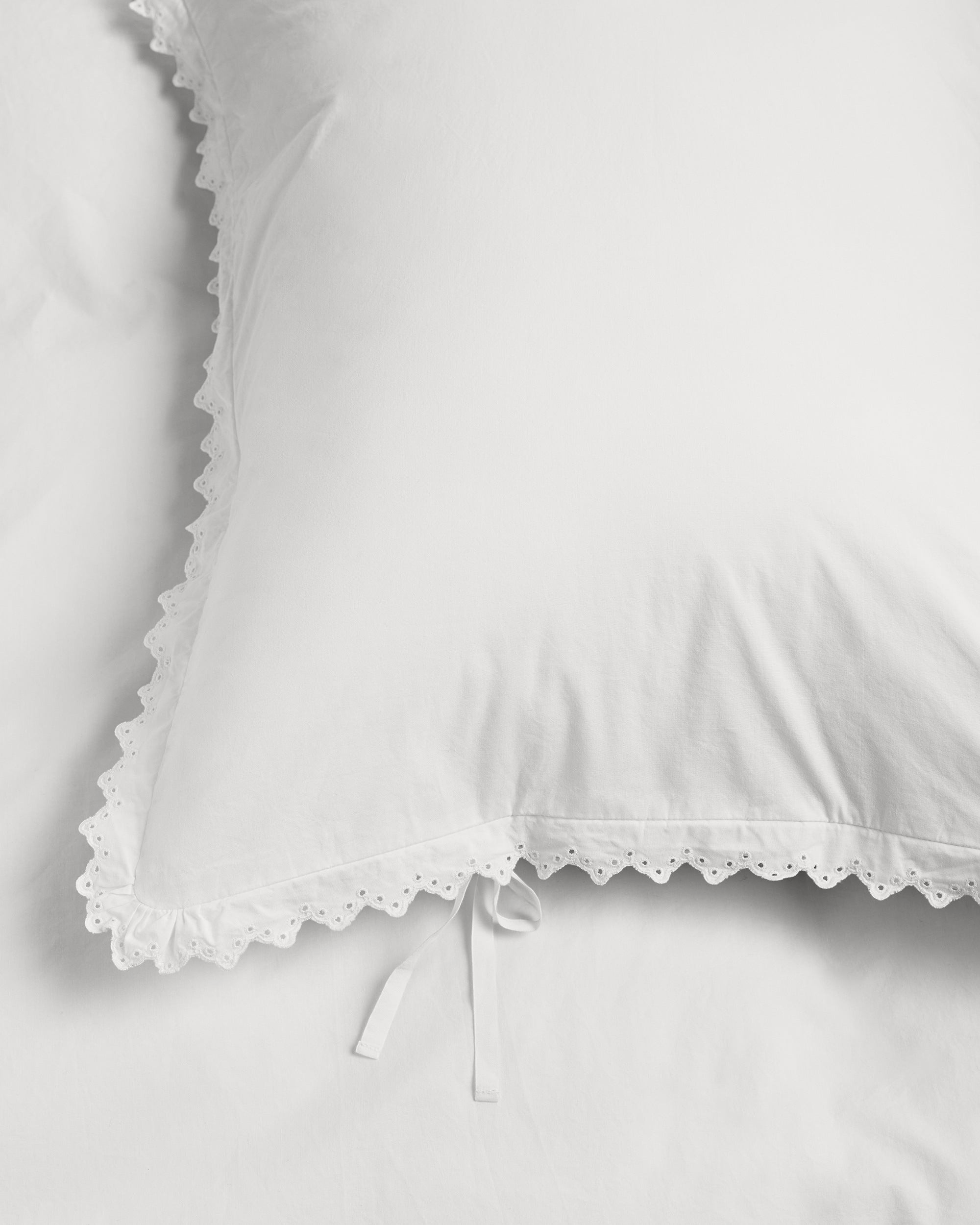 Tekla Broderie Anglais Shams Anais , curated by Shop Sommer in San Francisco.