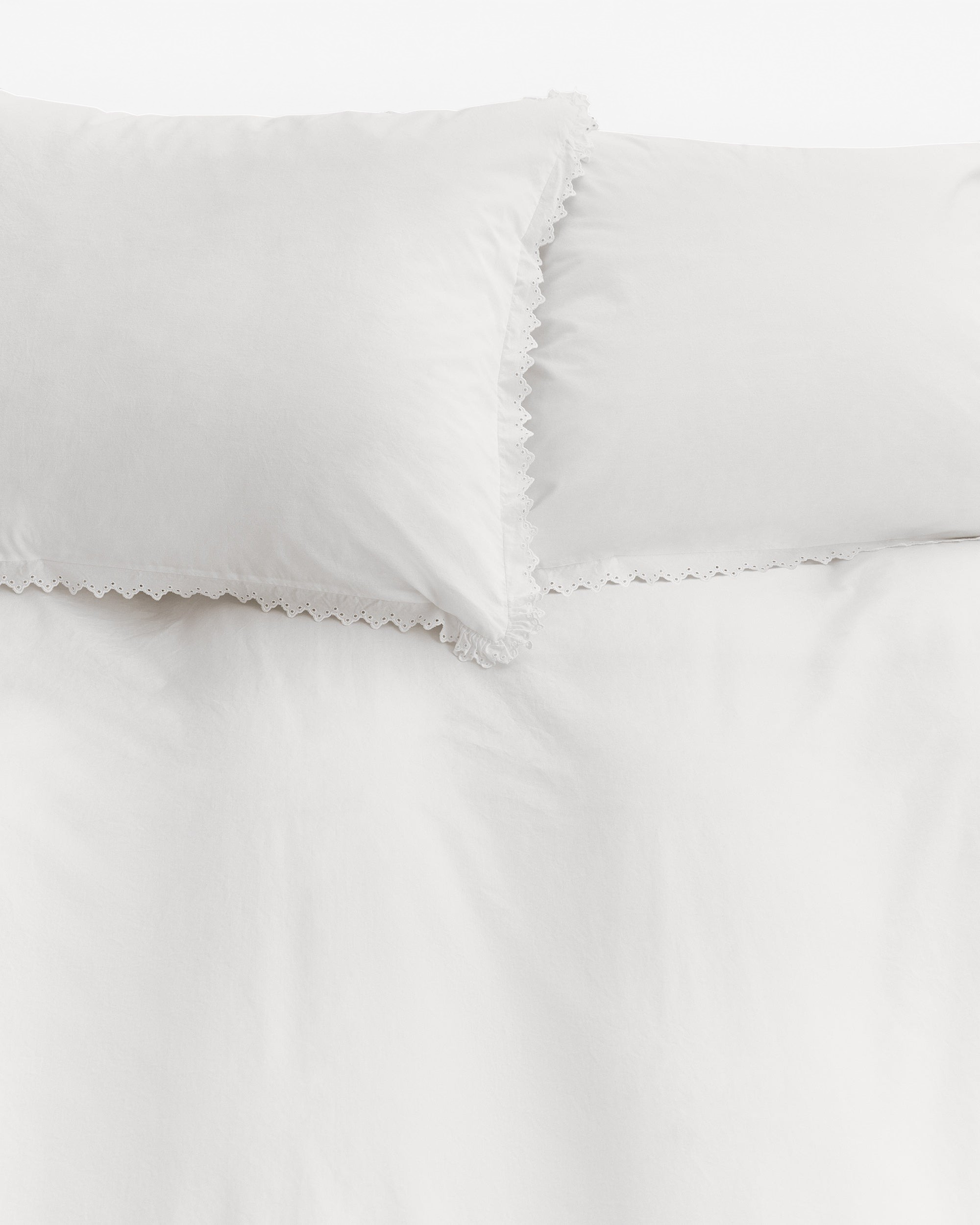 Tekla Broderie Anglais Shams Anais , curated by Shop Sommer in San Francisco.