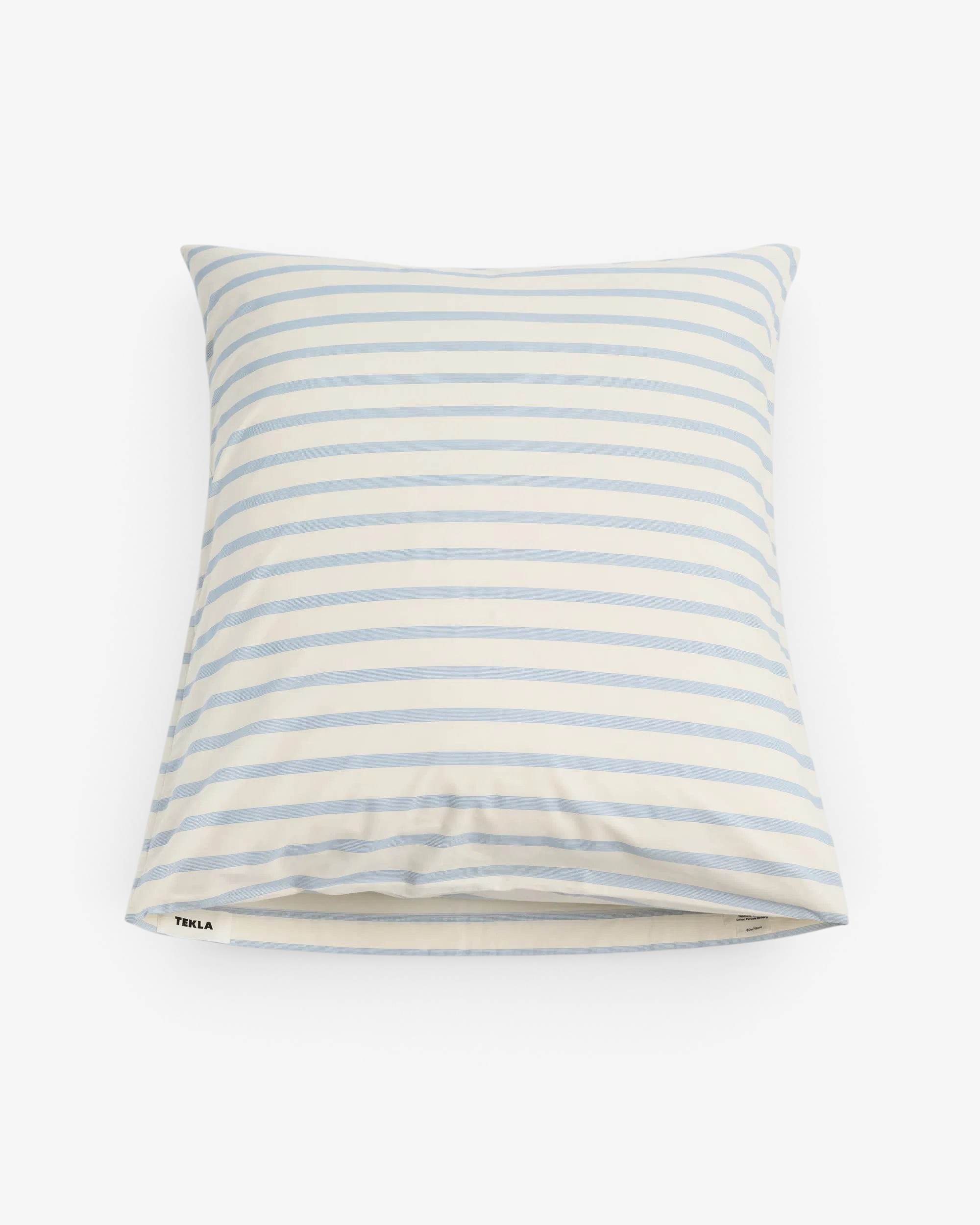 Tekla Needle Stripes Shams Queen, curated by Shop Sommer in San Francisco.
