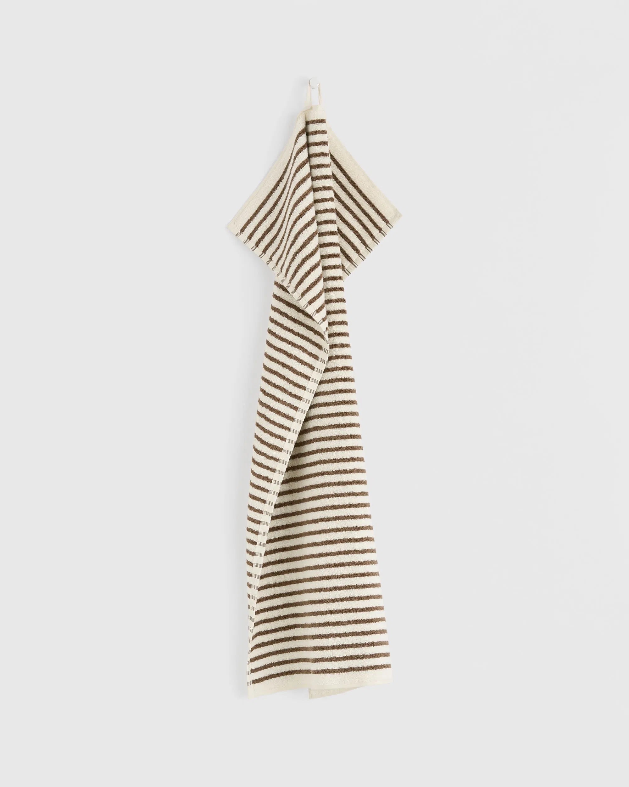 Tekla Towel Towel Kodiak Stripes, curated by Shop Sommer in San Francisco.