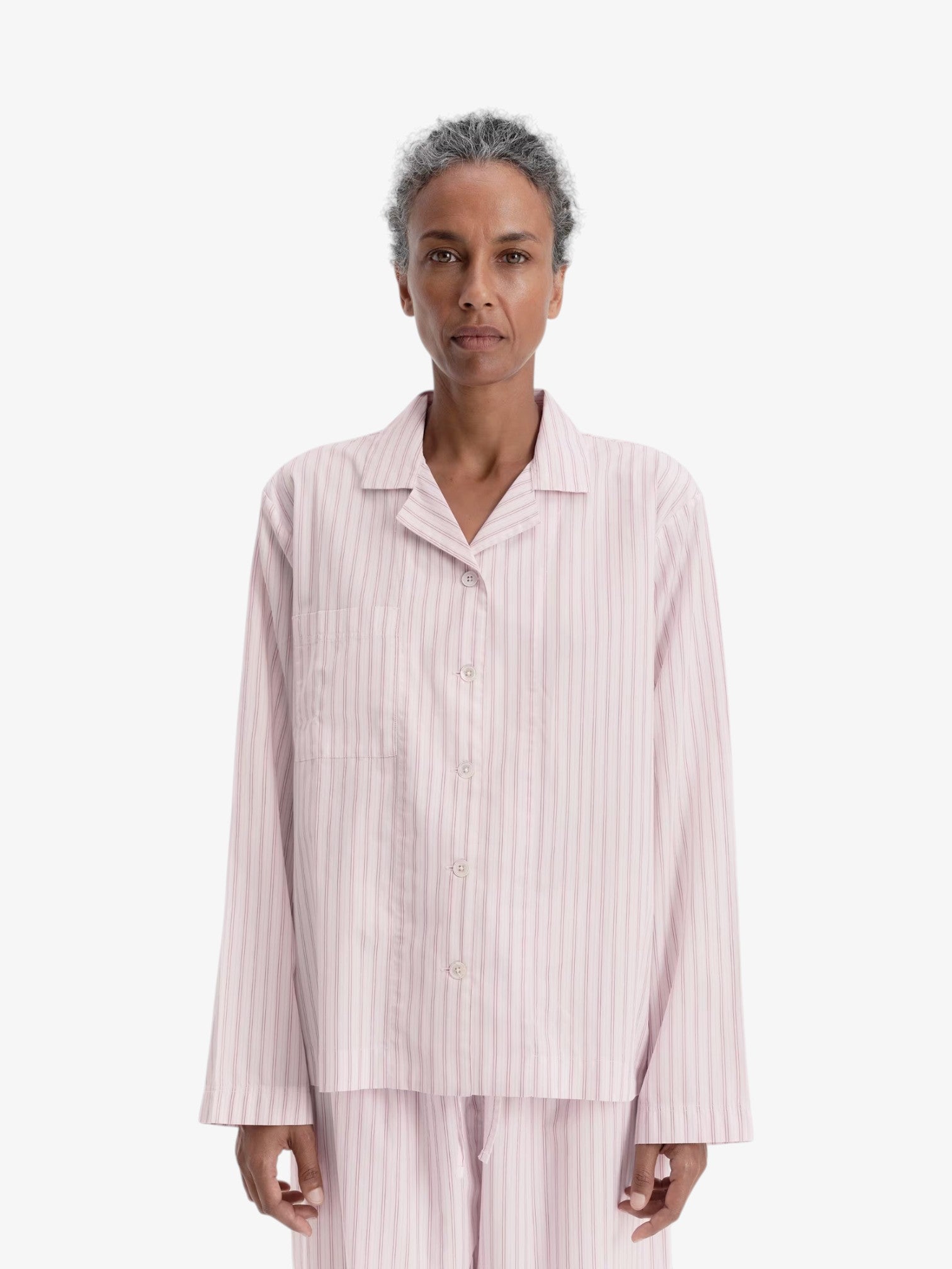 Fine Twill Long Sleeve Shirt Hessel Stripes