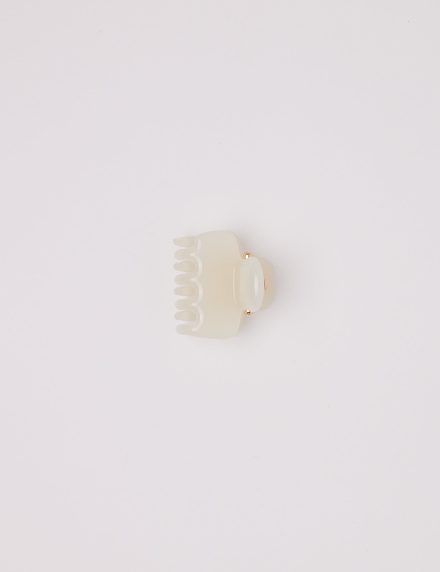 UNDO Alabaster No. 2 Claw Clip, curated by Shop Sommer in San Francisco.