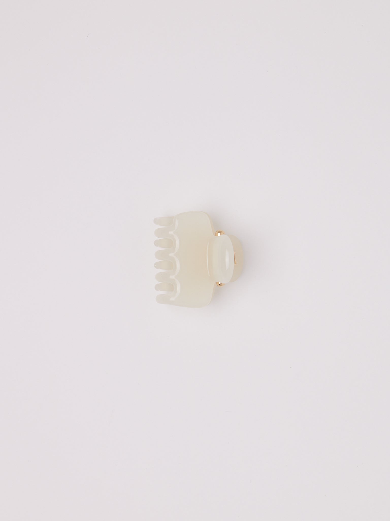 UNDO Alabaster No. 2 Claw Clip, curated by Shop Sommer in San Francisco.