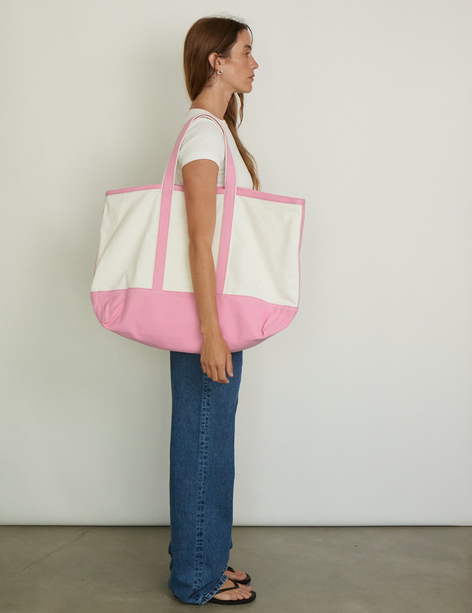 Large Easy Bag in Begonia from Valiese, curated by Shop Sommer in San Francisco.