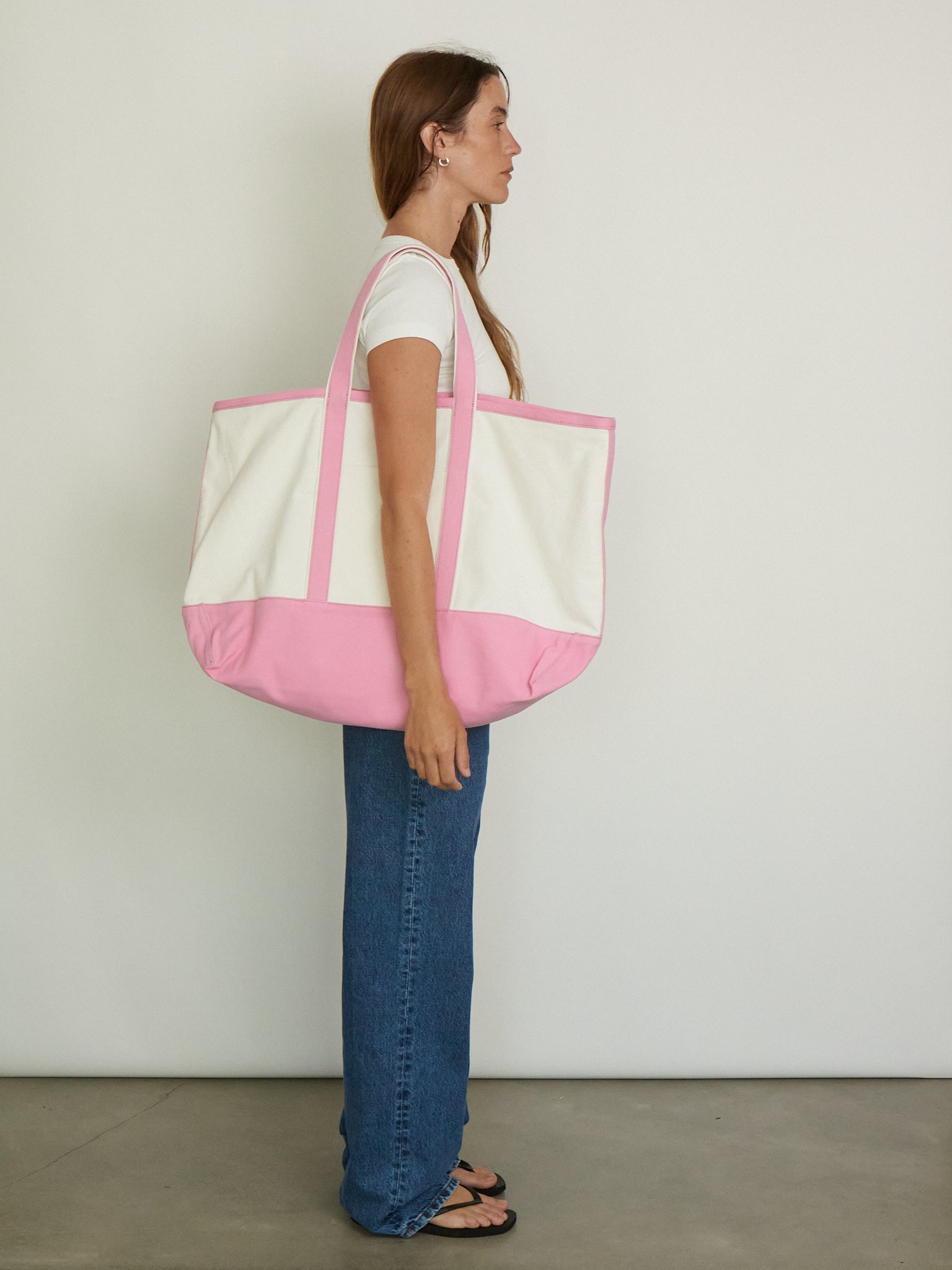 Large Easy Bag in Begonia from Valiese, curated by Shop Sommer in San Francisco.
