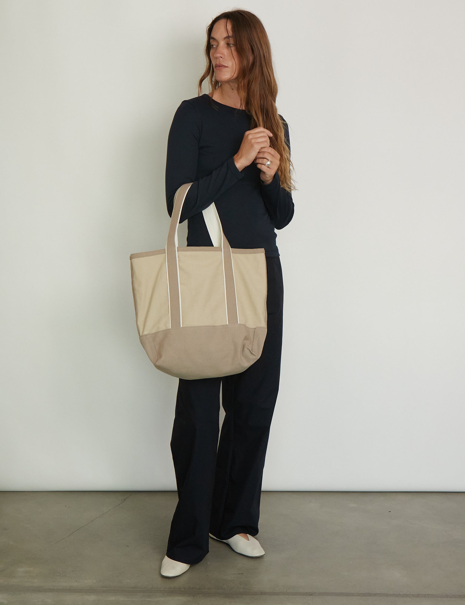 Medium Easy Bag in Camille from Valiese, curated by Shop Sommer in San Francisco.