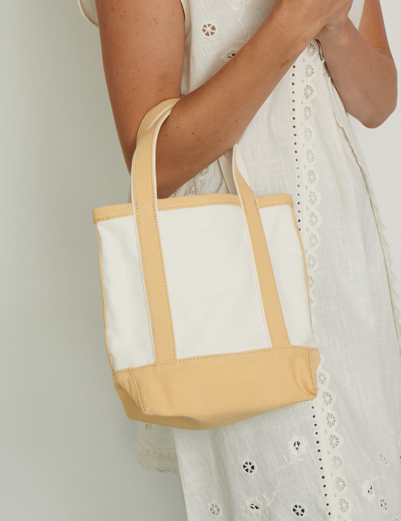Small Easy Bag in Apricot from Valiese, curated by Shop Sommer in San Francisco.