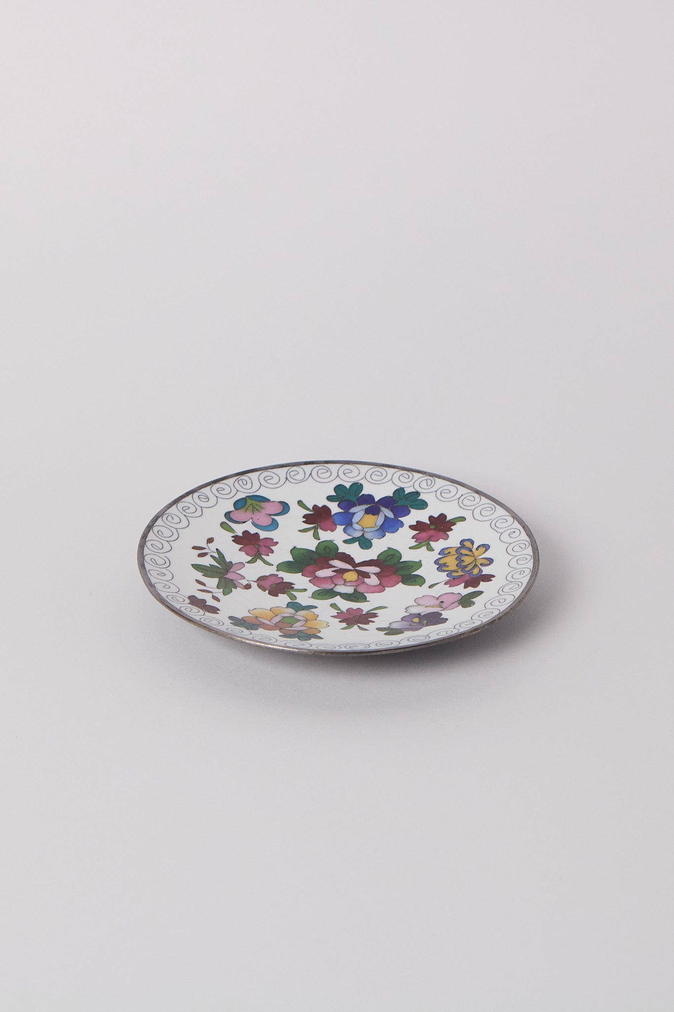 Sommer Japanese Cloisonné Style Plate