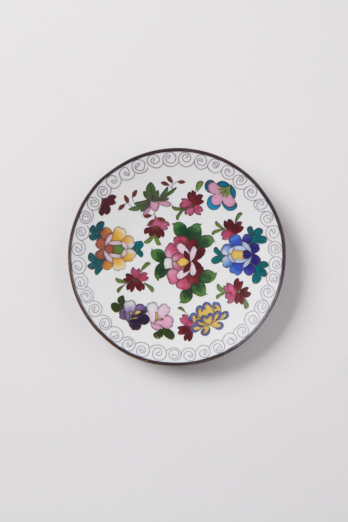 Sommer Japanese Cloisonné Style Plate