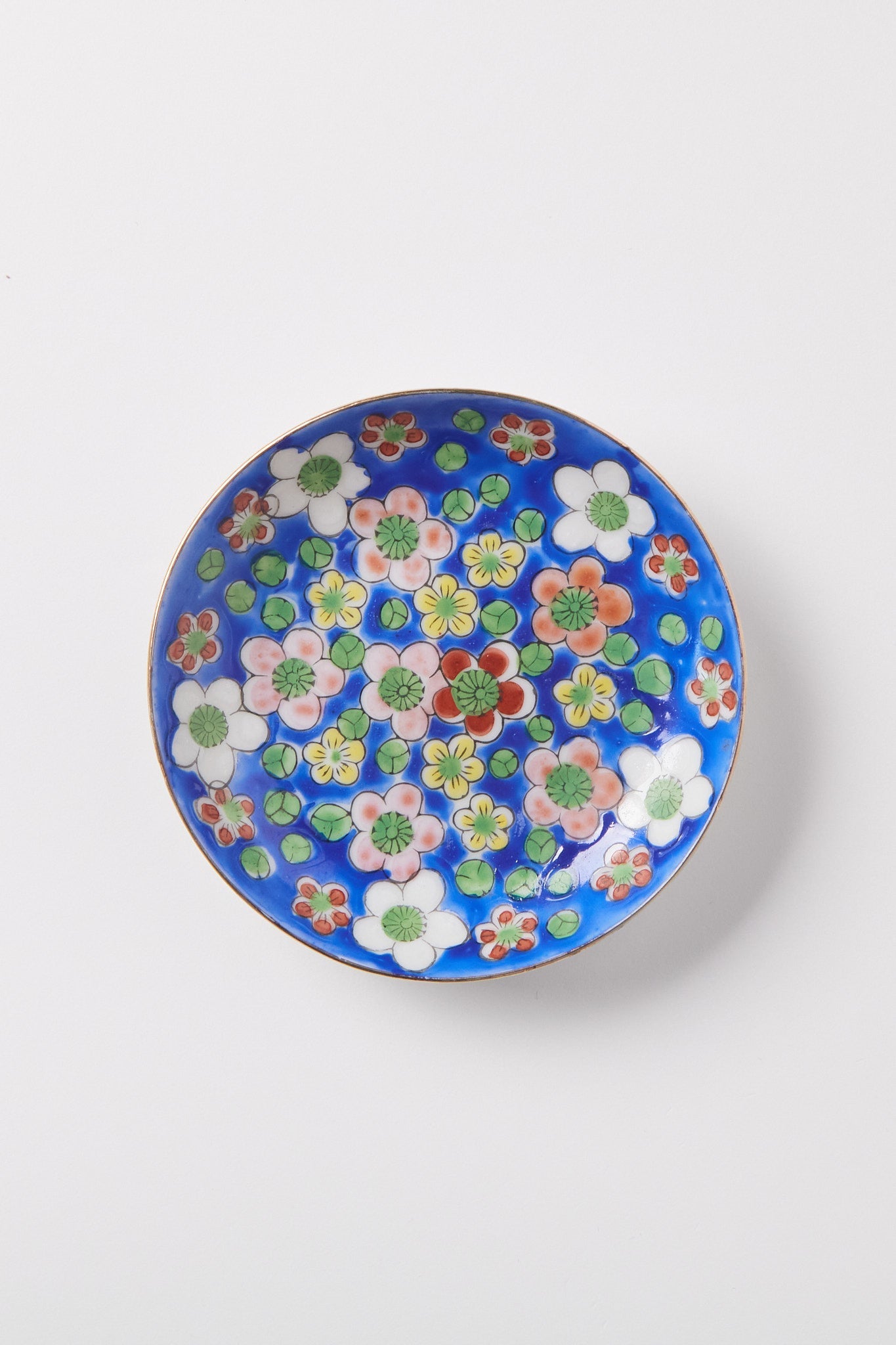 Sommer Porcelain Floral Motif Plate