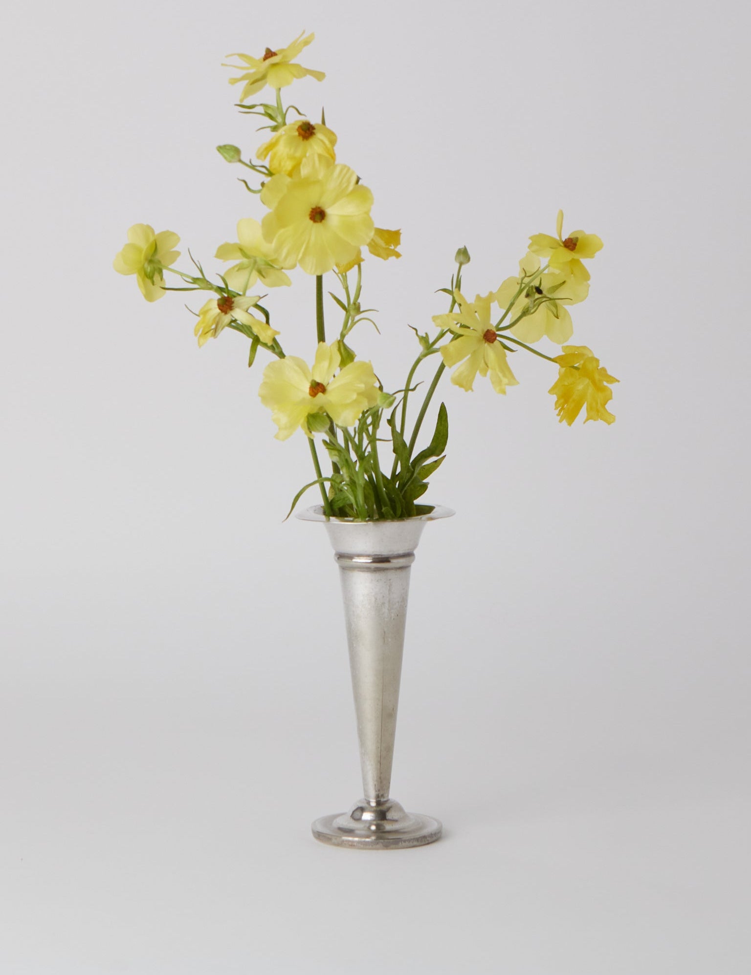 Sommer Classic Silver Trumpet Vase, curated by Shop Sommer in San Francisco.