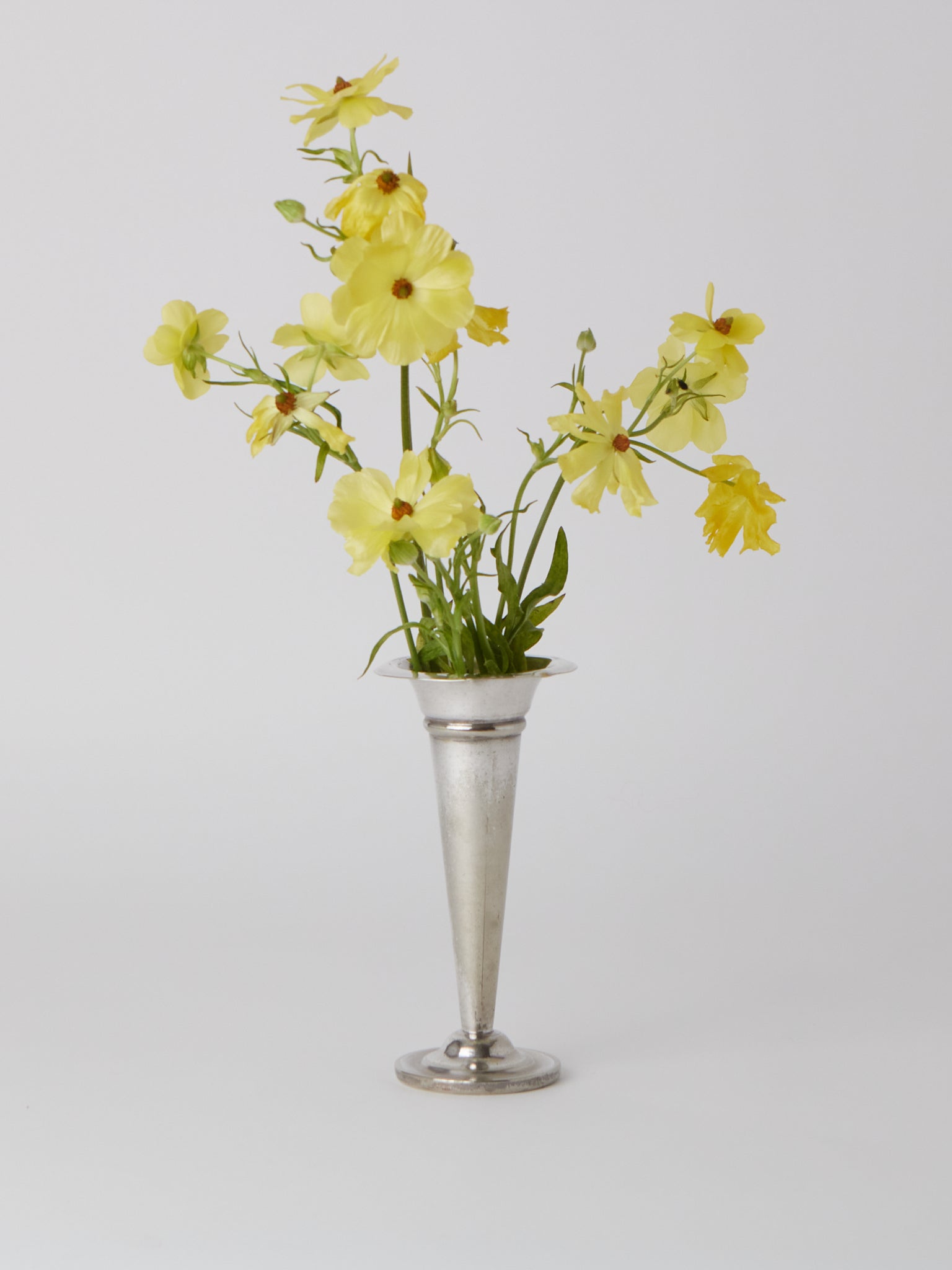 Sommer Classic Silver Trumpet Vase, curated by Shop Sommer in San Francisco.
