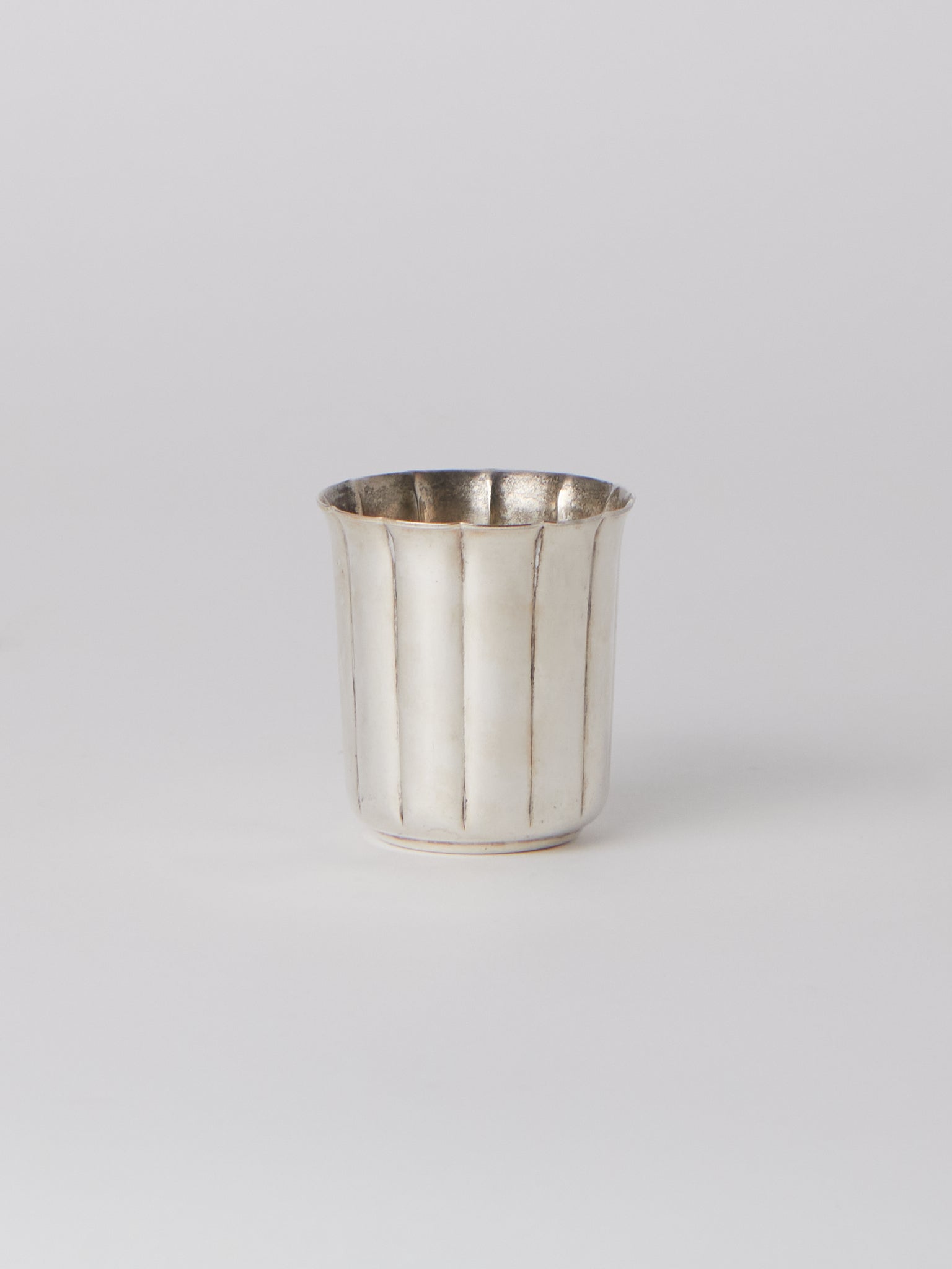 Sommer Silver Fluted Cup, curated by Shop Sommer in San Francisco.