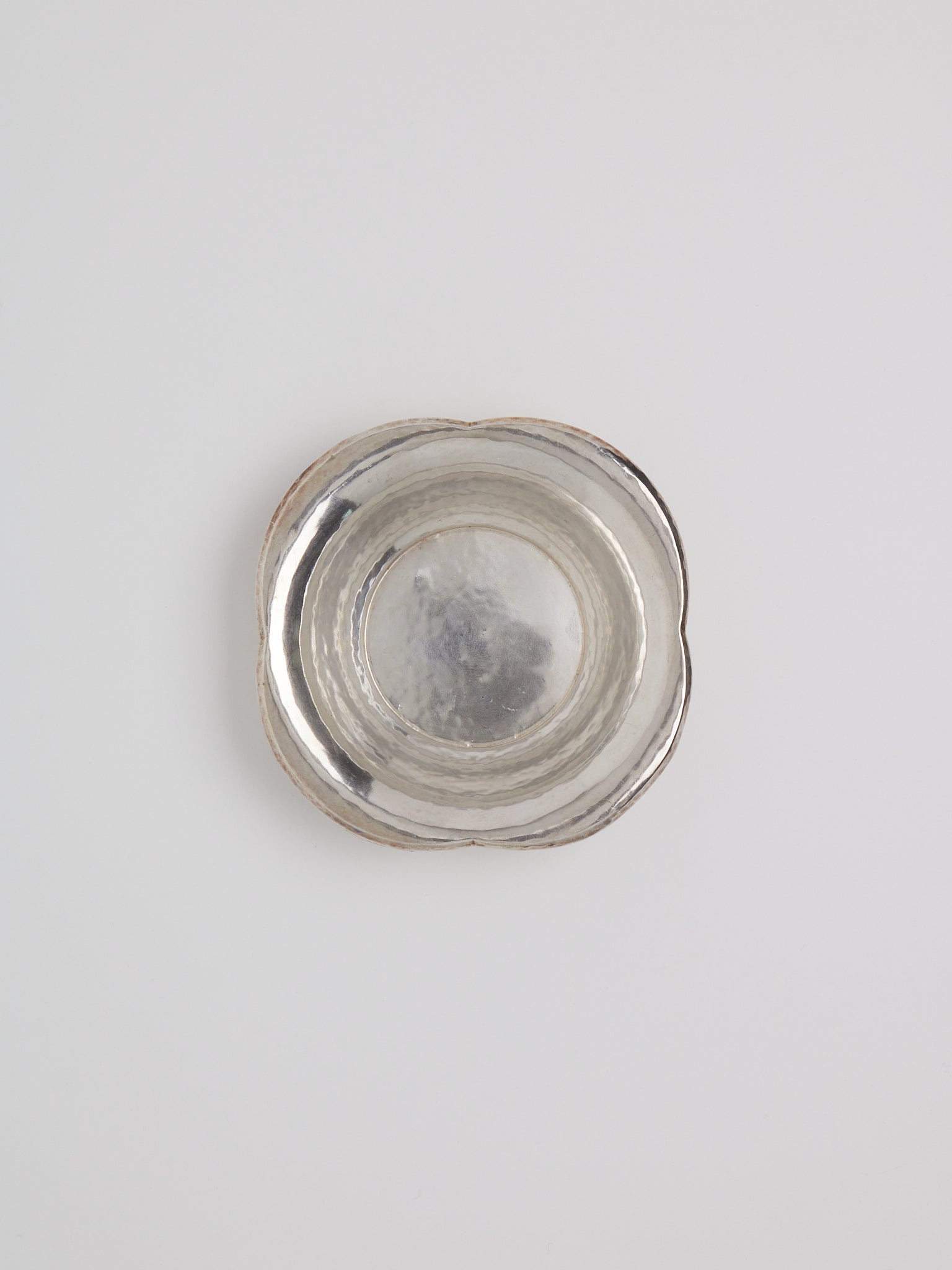 Sommer Hand Wrought Silver Nut Dish, curated by Shop Sommer in San Francisco.