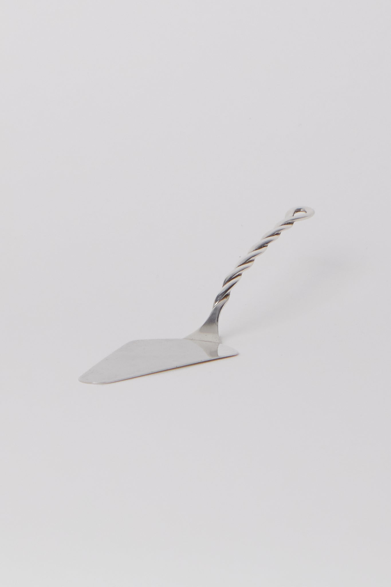 Vintage Sterling Silver Twisted Tart Server, curated by Shop Sommer in San Francisco.