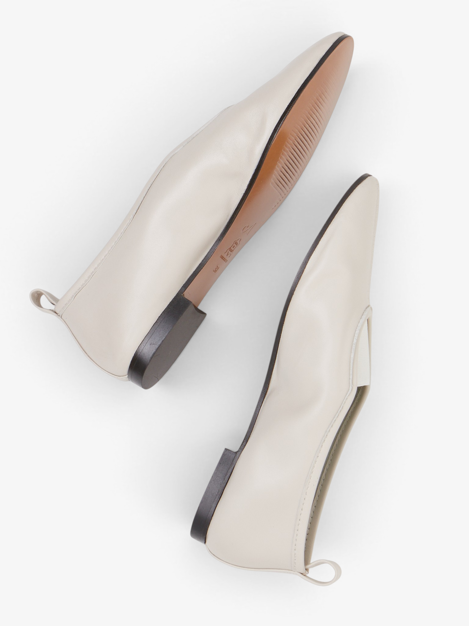 About Arianne Piero Ice Elasticated Flats, curated by Shop Sommer in San Francisco.