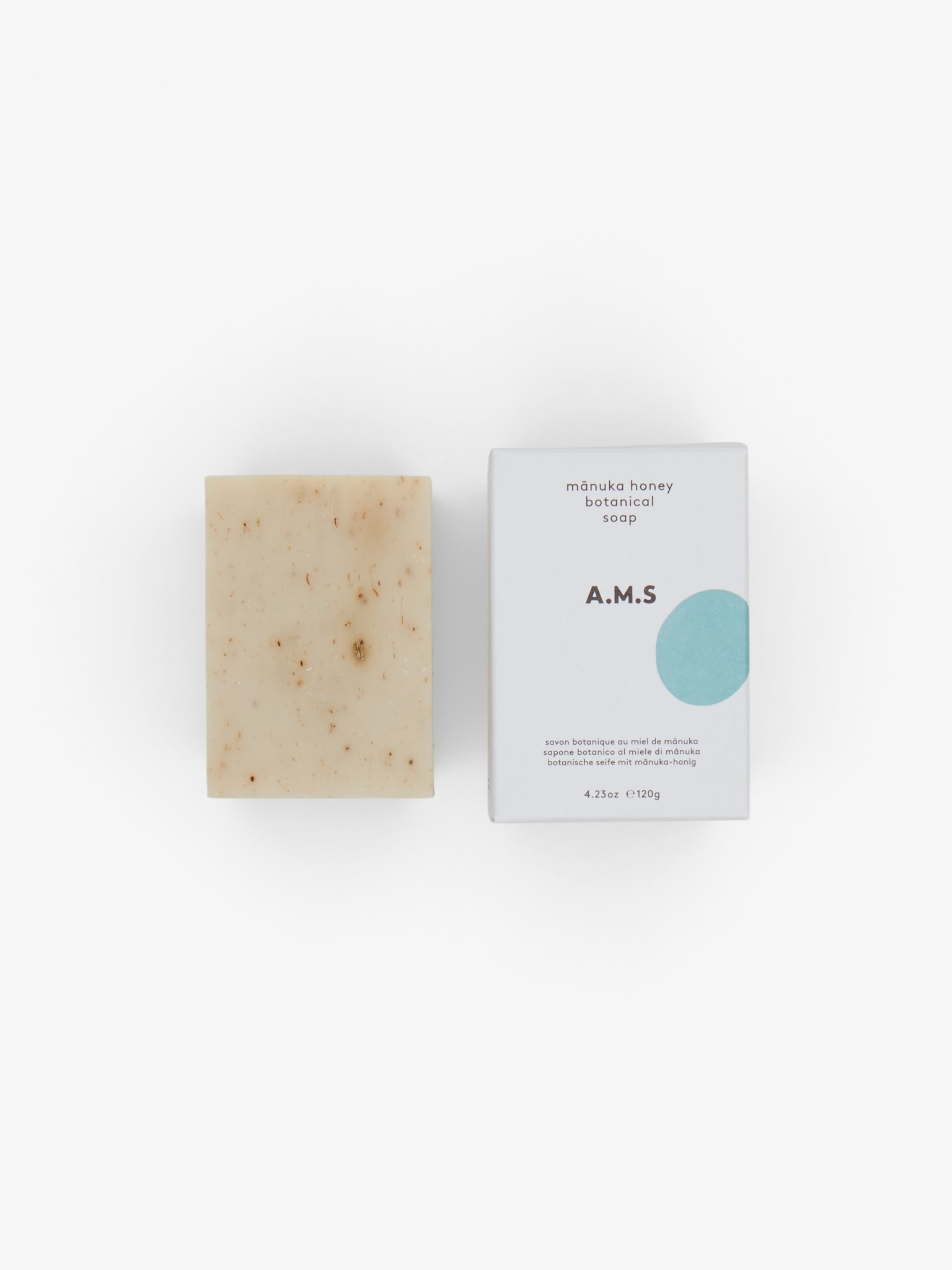 ACTIVIST A.M.S Mānuka Botanical Soap Bar, curated by Shop Sommer in San Francisco.