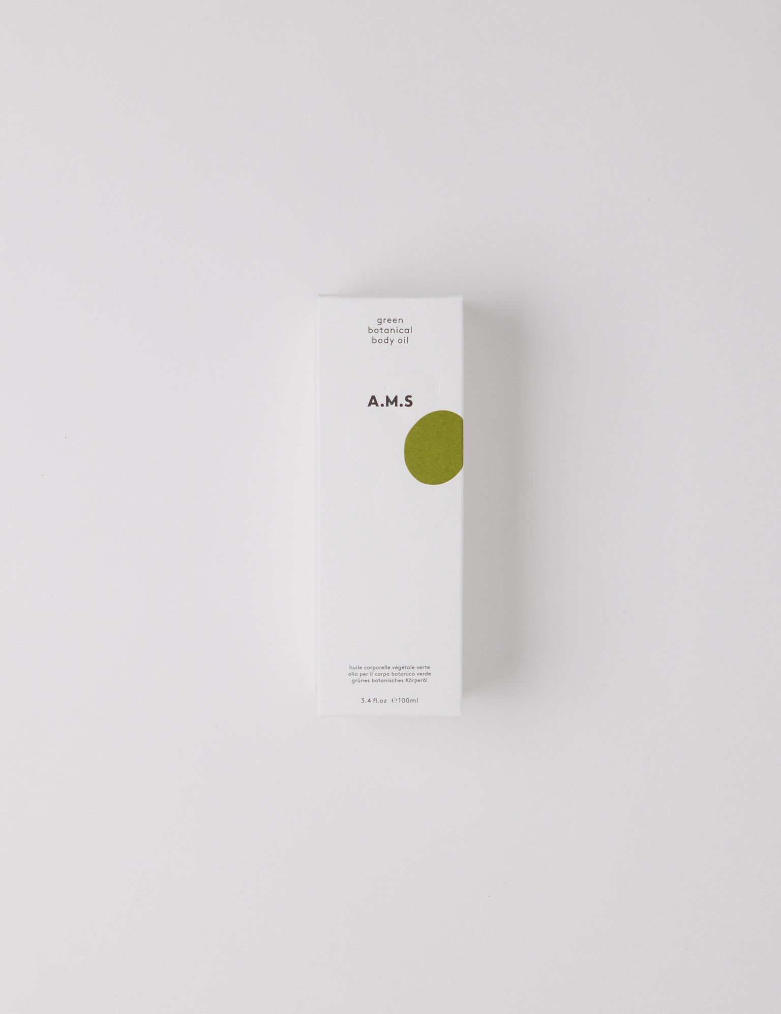 Activist  Green Botanical Body Oil, curated by Shop Sommer in San Francisco.