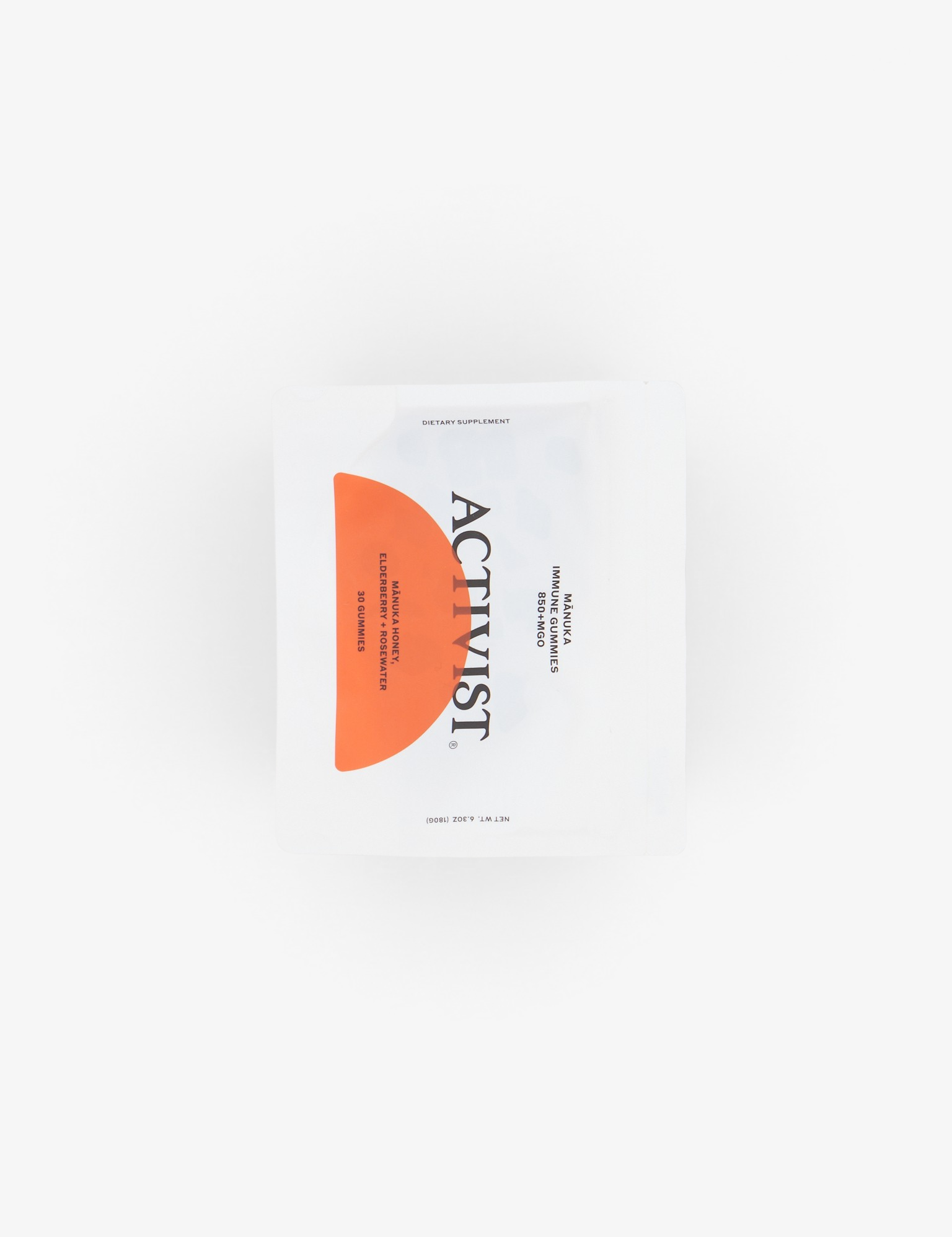 ACTIVIST Mānuka Immune Gummies, curated by Shop Sommer in San Francisco.