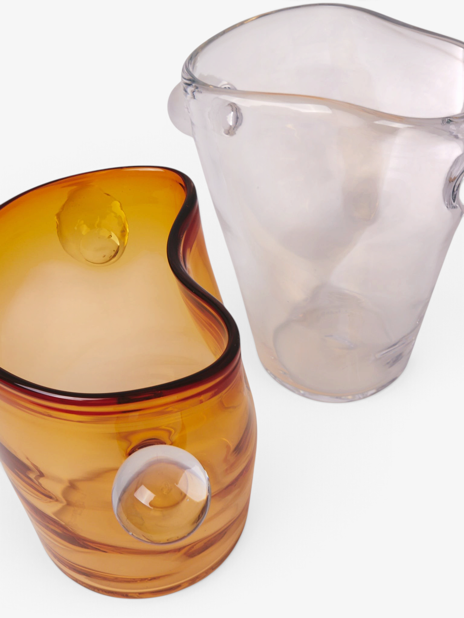Akua Objects Oliver Vase Amber, curated by Shop Sommer in San Francisco.