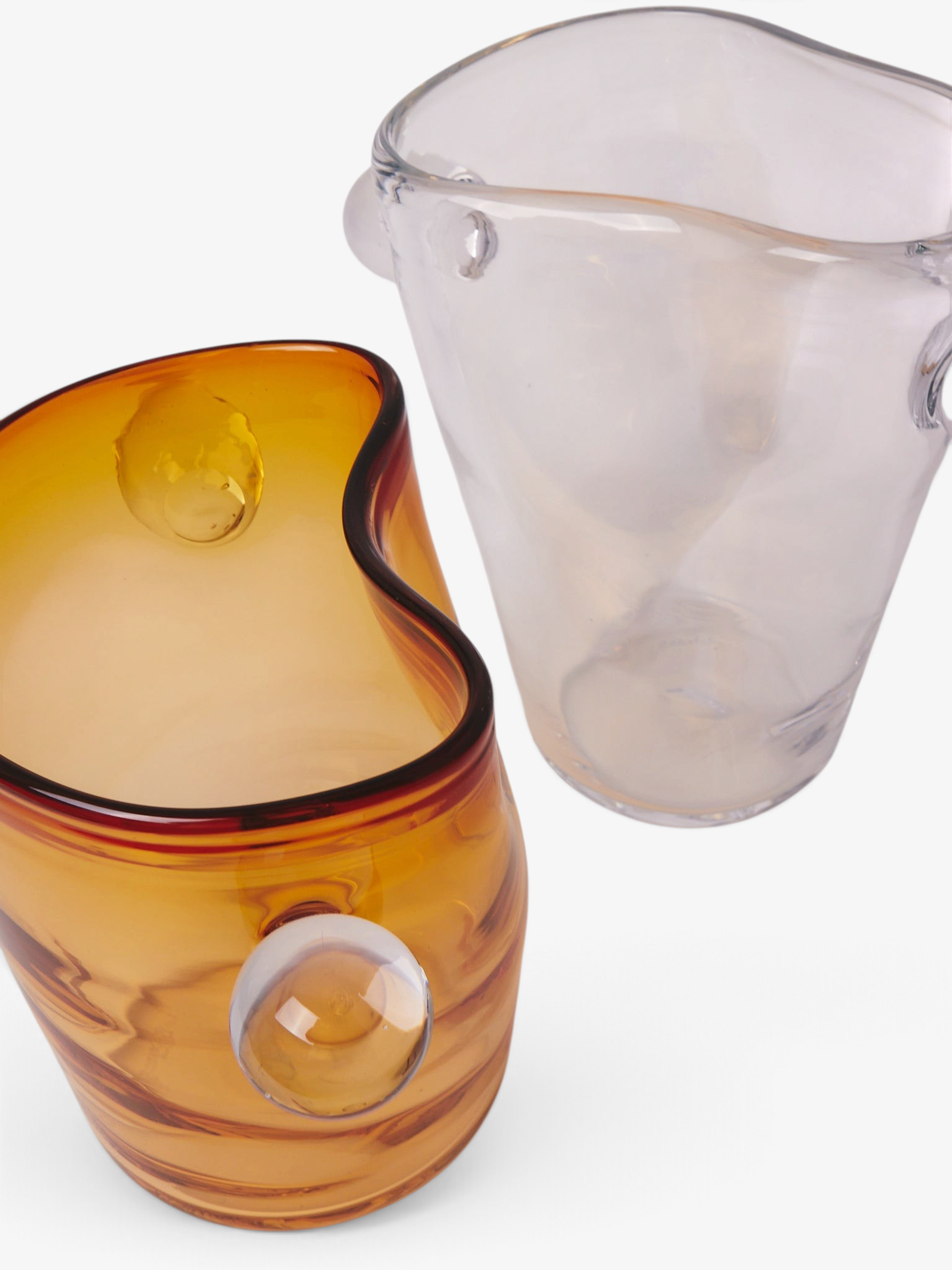Akua Objects Oliver Vase Amber, curated by Shop Sommer in San Francisco.