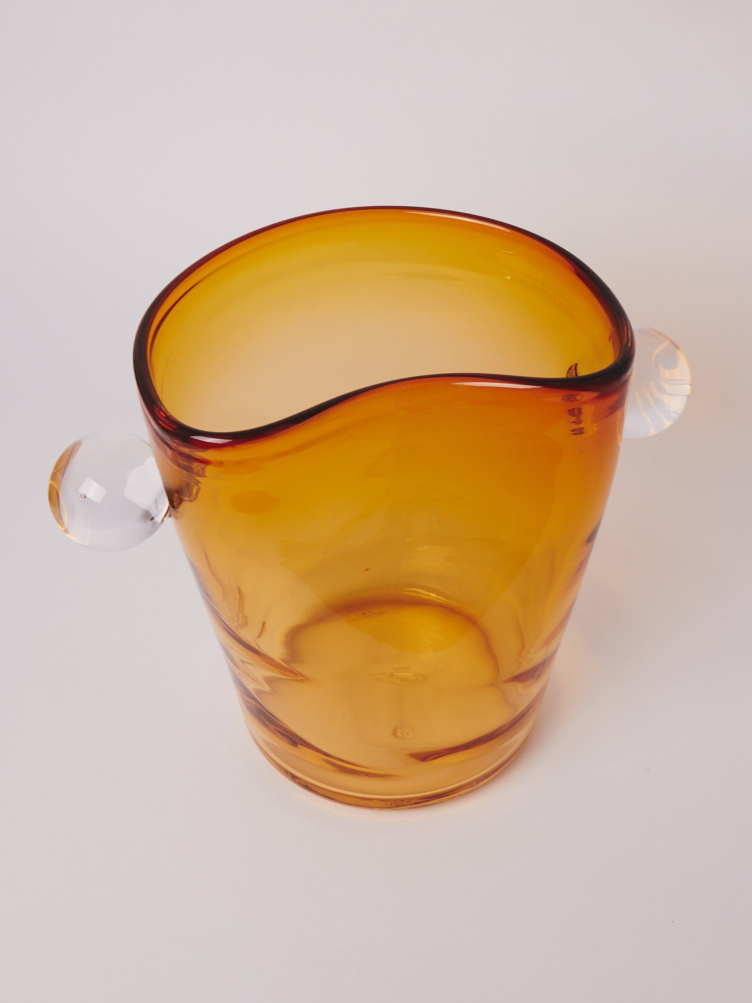 Akua Objects Oliver Vase Amber, curated by Shop Sommer in San Francisco.