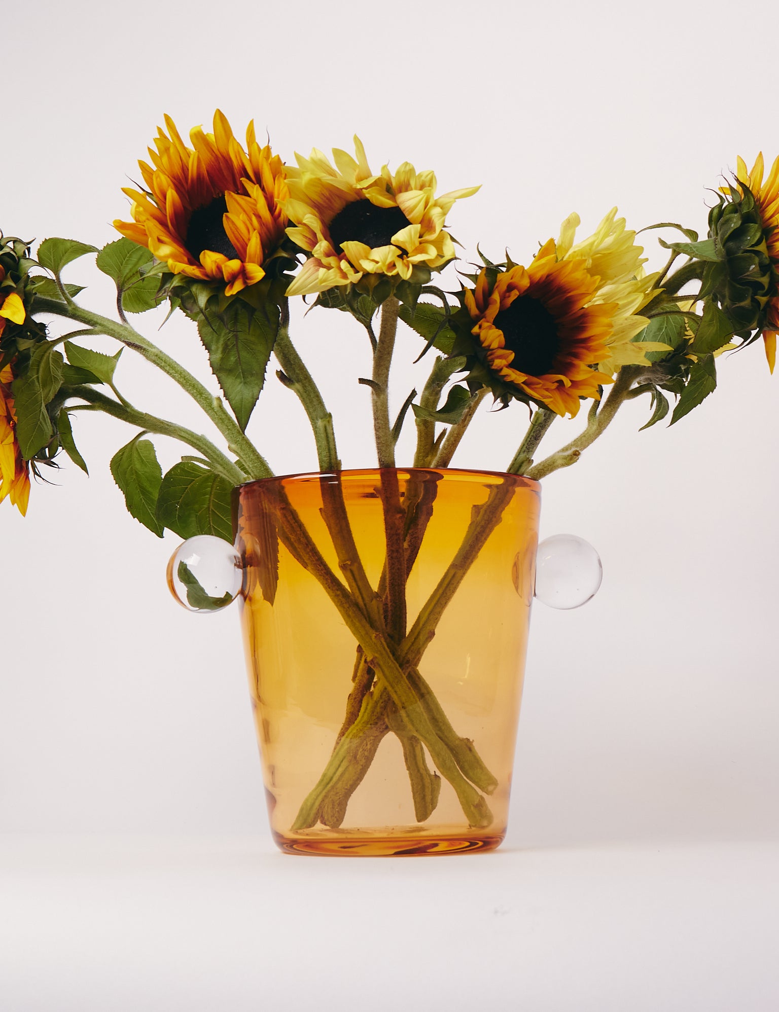 Akua Objects Oliver Vase Amber, curated by Shop Sommer in San Francisco.