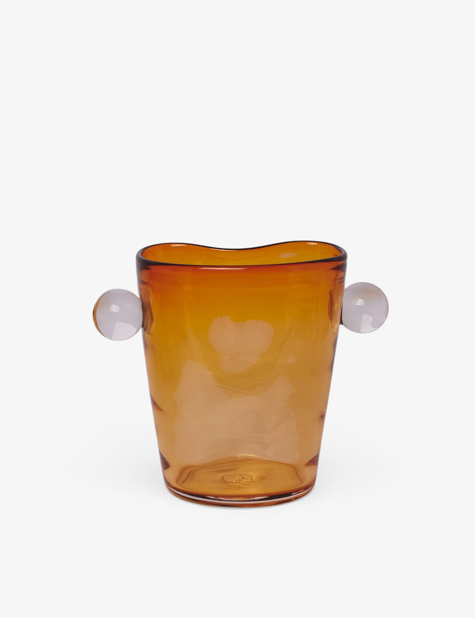 Akua Objects Oliver Vase Amber, curated by Shop Sommer in San Francisco.