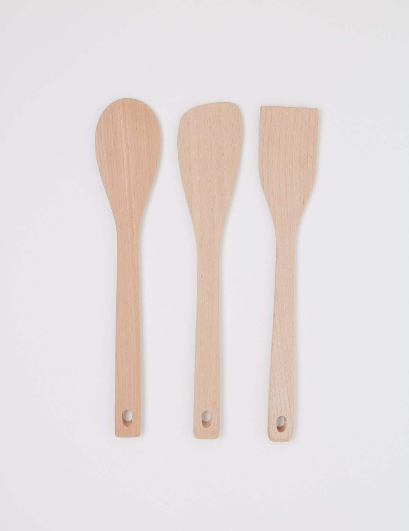 Alessi Wooden Spoon Set, curated by Shop Sommer in San Francisco.