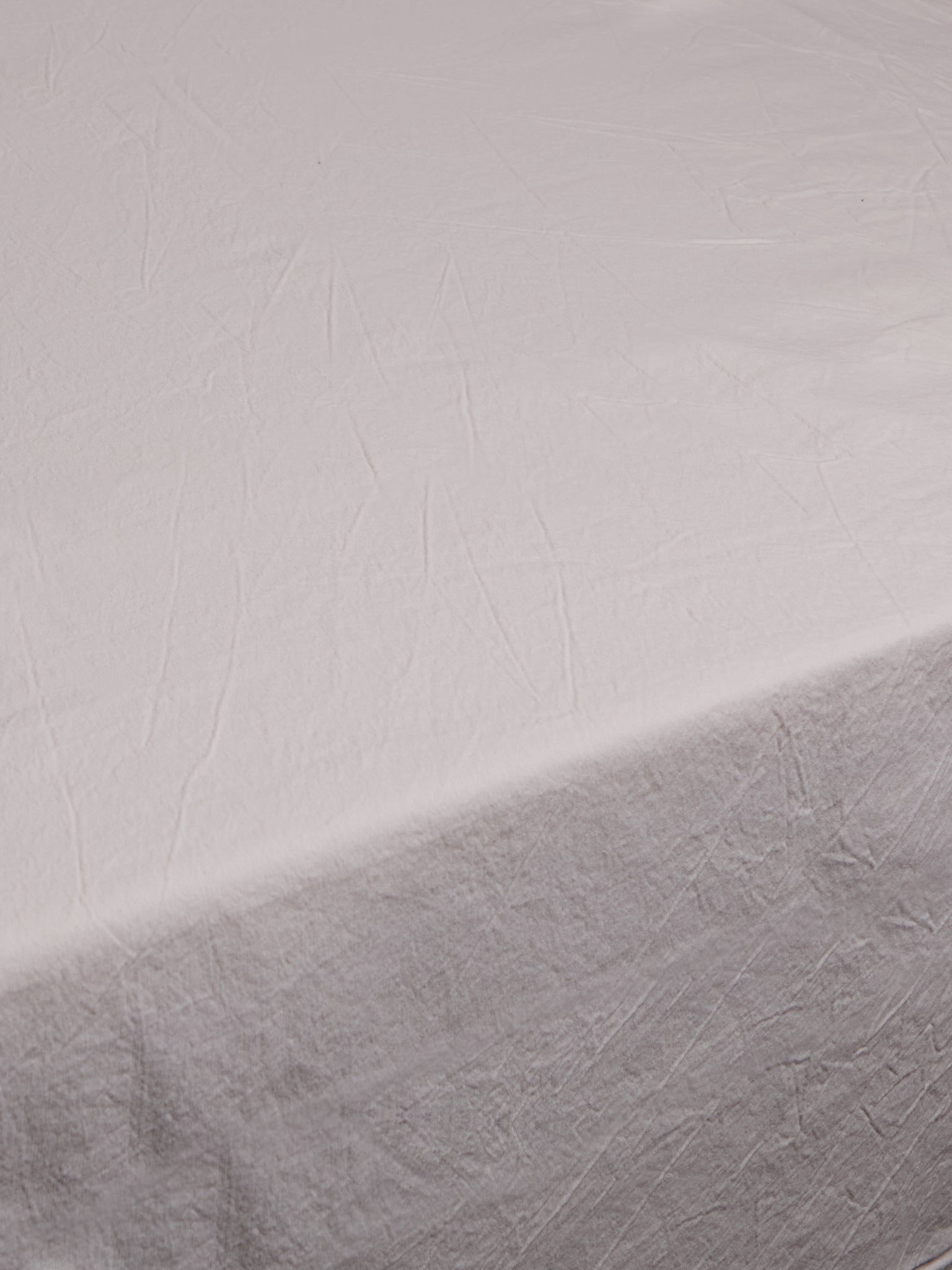 White Cotton Tablecloth