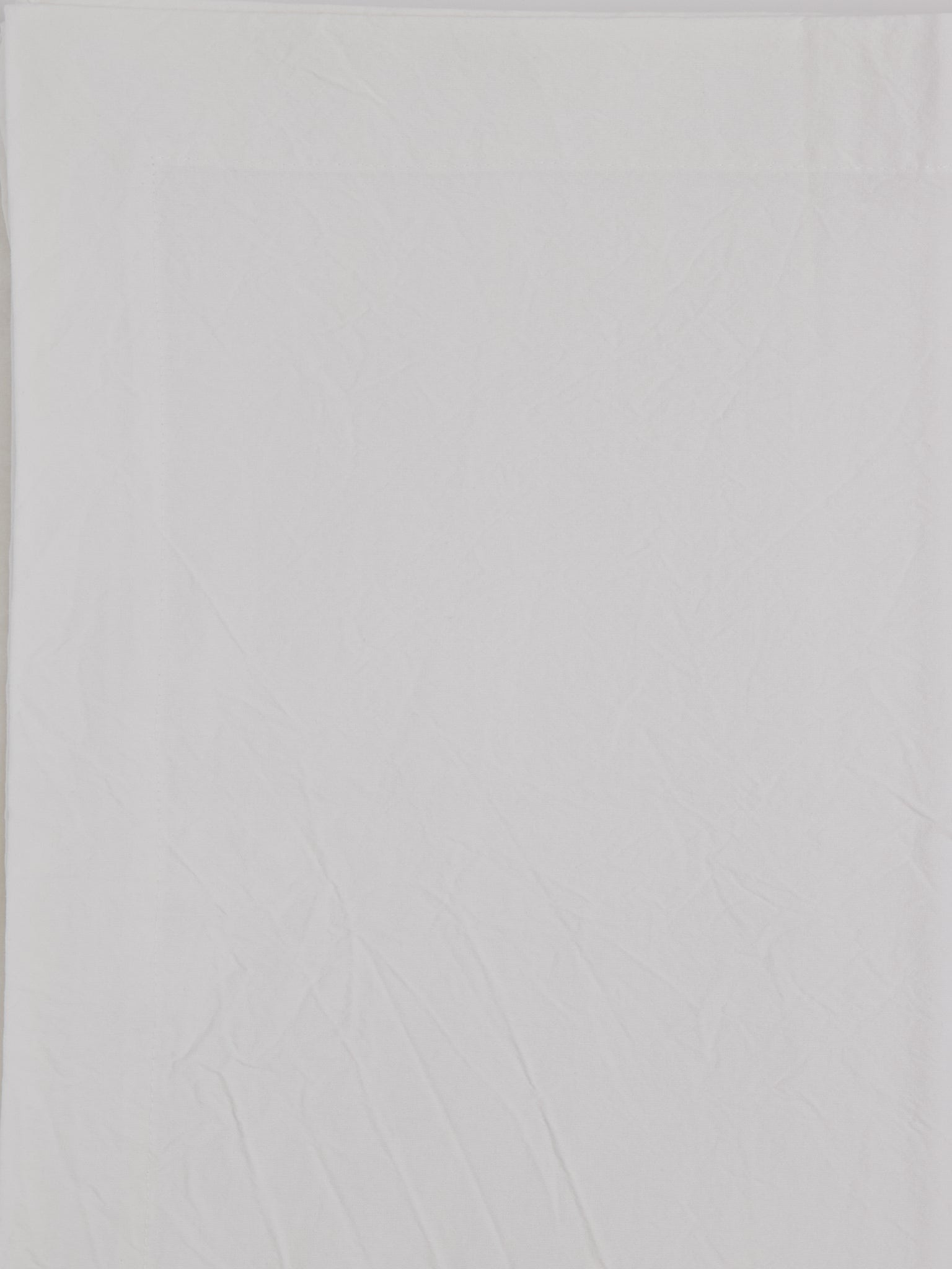 White Cotton Tablecloth