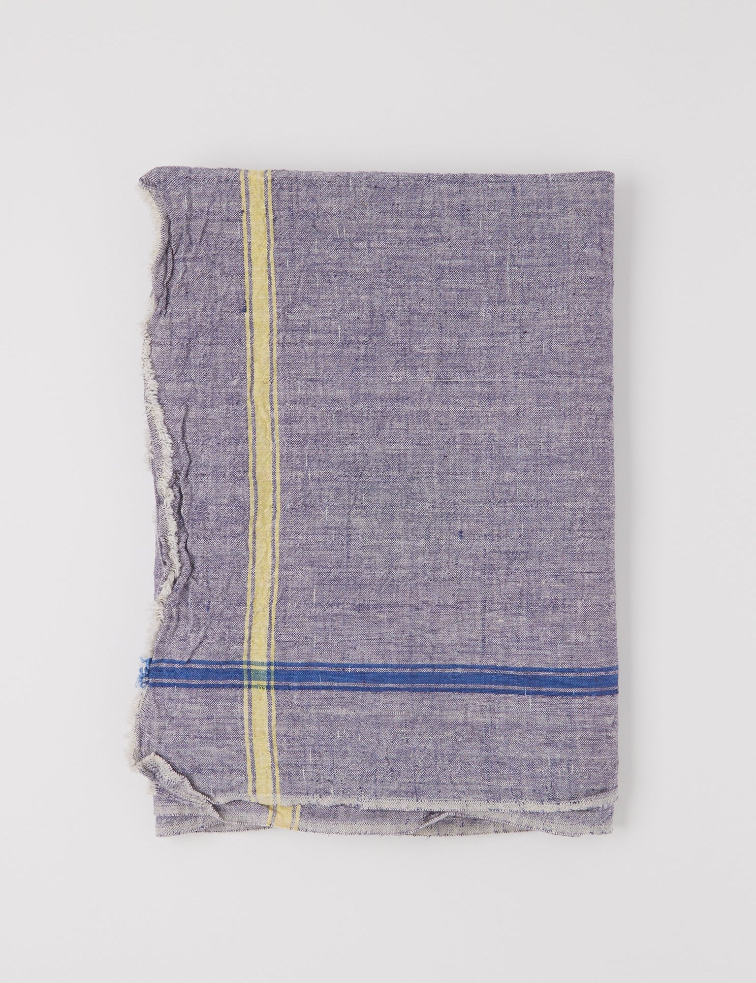 Auntie Oti Chambray Woven Towel Blue, curated by Shop Sommer in San Francisco.