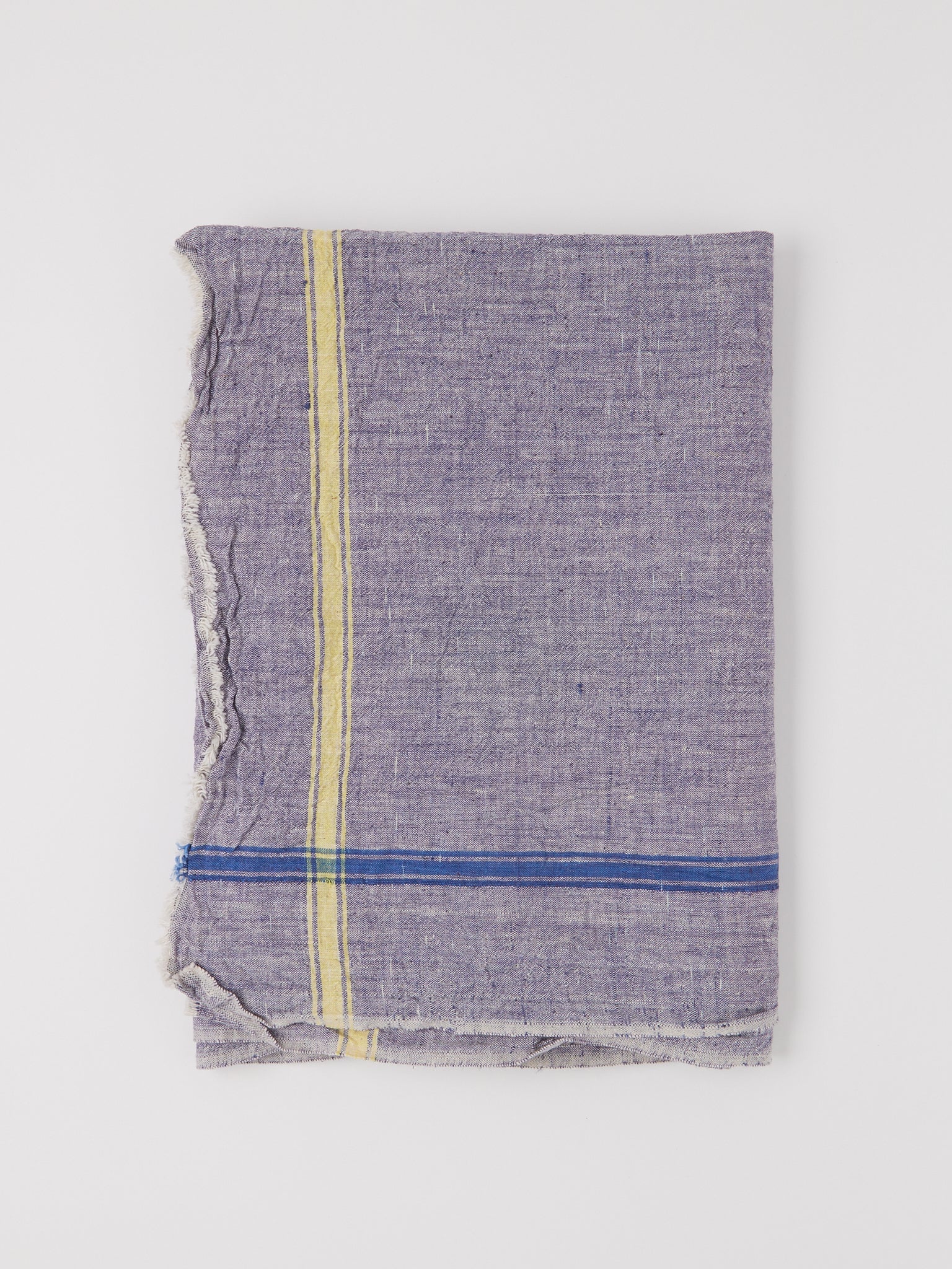 Auntie Oti Chambray Woven Towel Blue, curated by Shop Sommer in San Francisco.