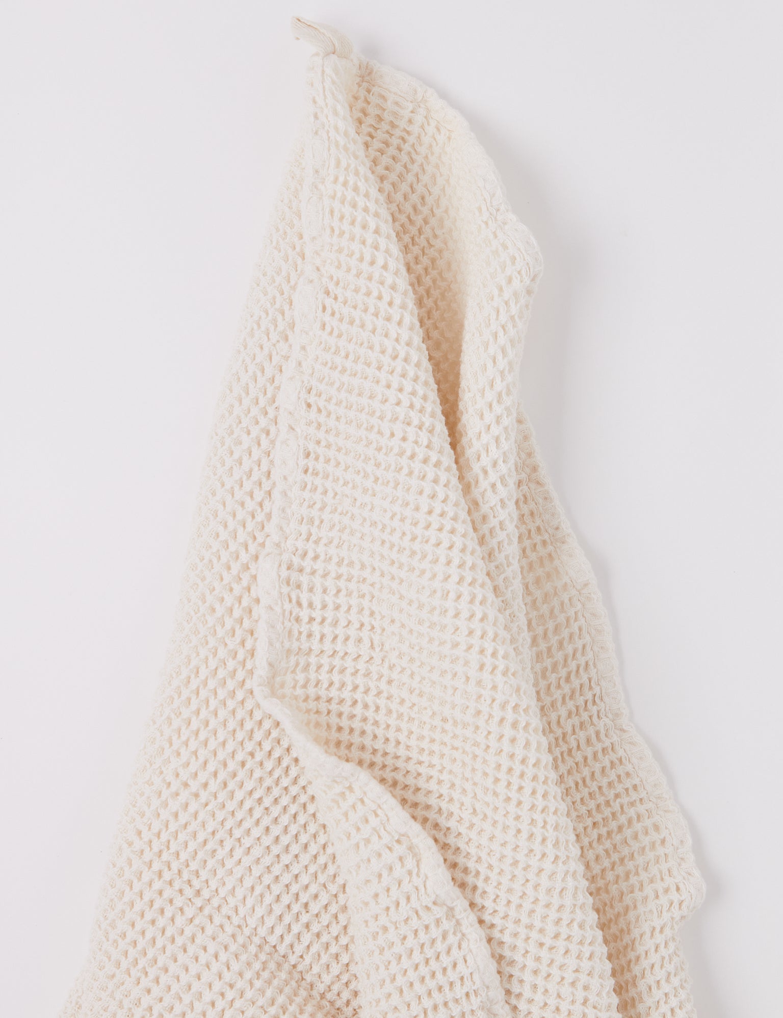 Auntie Oti Organic Waffle Bath Towel, curated by Shop Sommer in San Francisco.