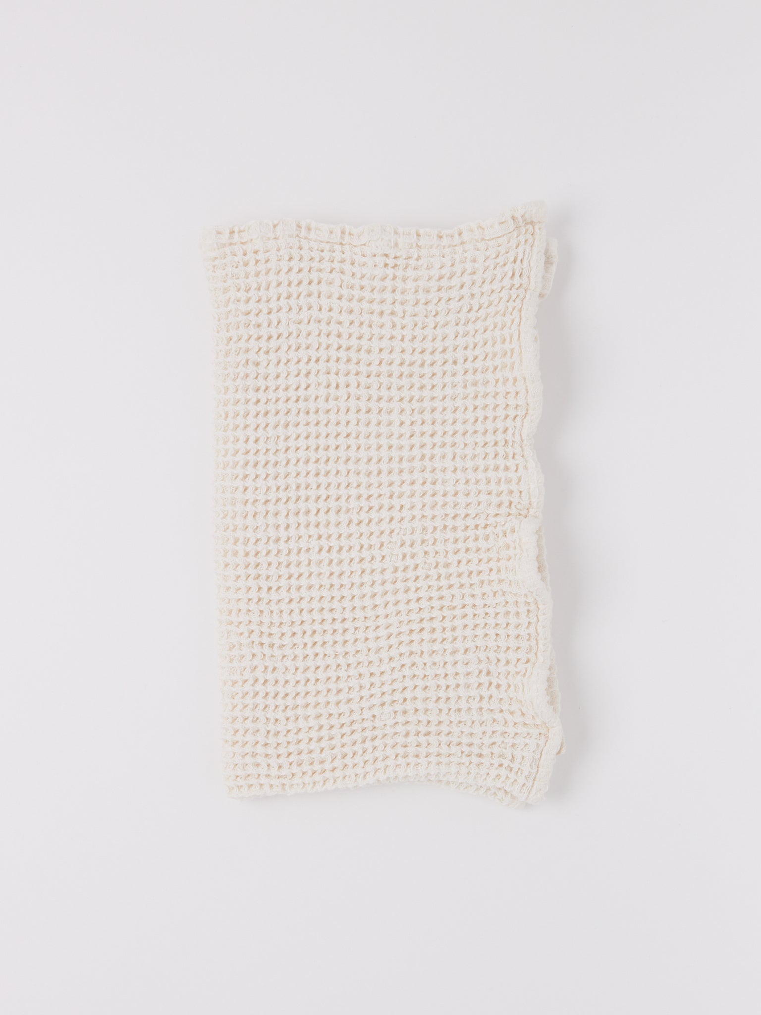 Auntie Oti Organic Waffle Hand Towel, curated by Shop Sommer in San Francisco.