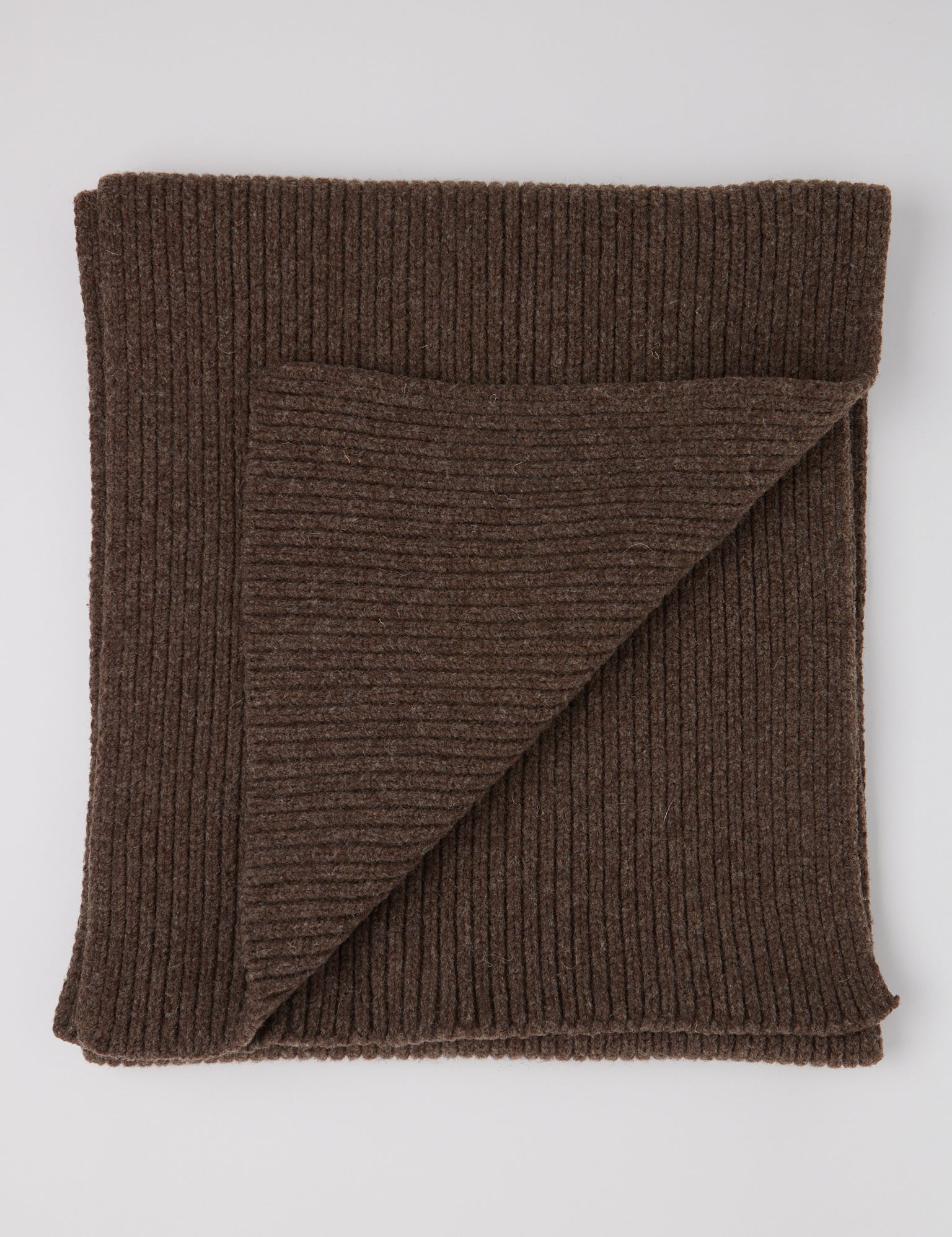 Baserange Mea Scarf in Burel Brown, curated by Shop Sommer in San Francisco