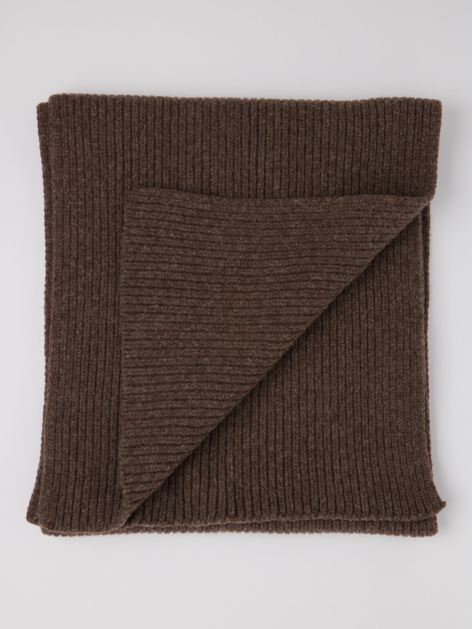 Baserange Mea Scarf in Burel Brown, curated by Shop Sommer in San Francisco